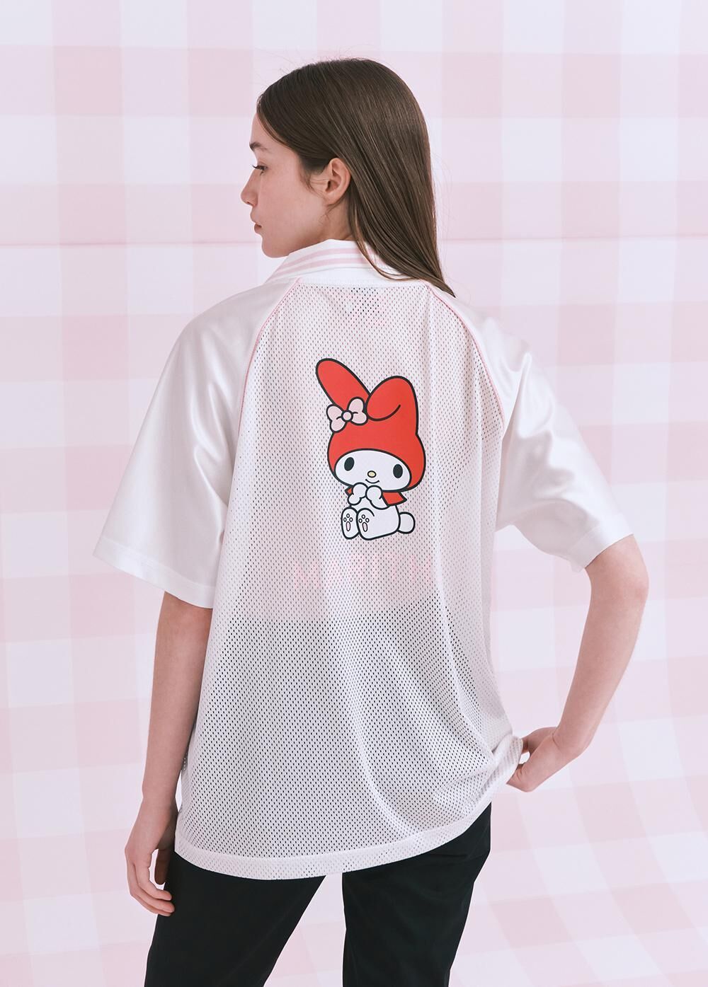 Marithe Francois Girbaud X MY MELODY W MESH OVER FIT TE