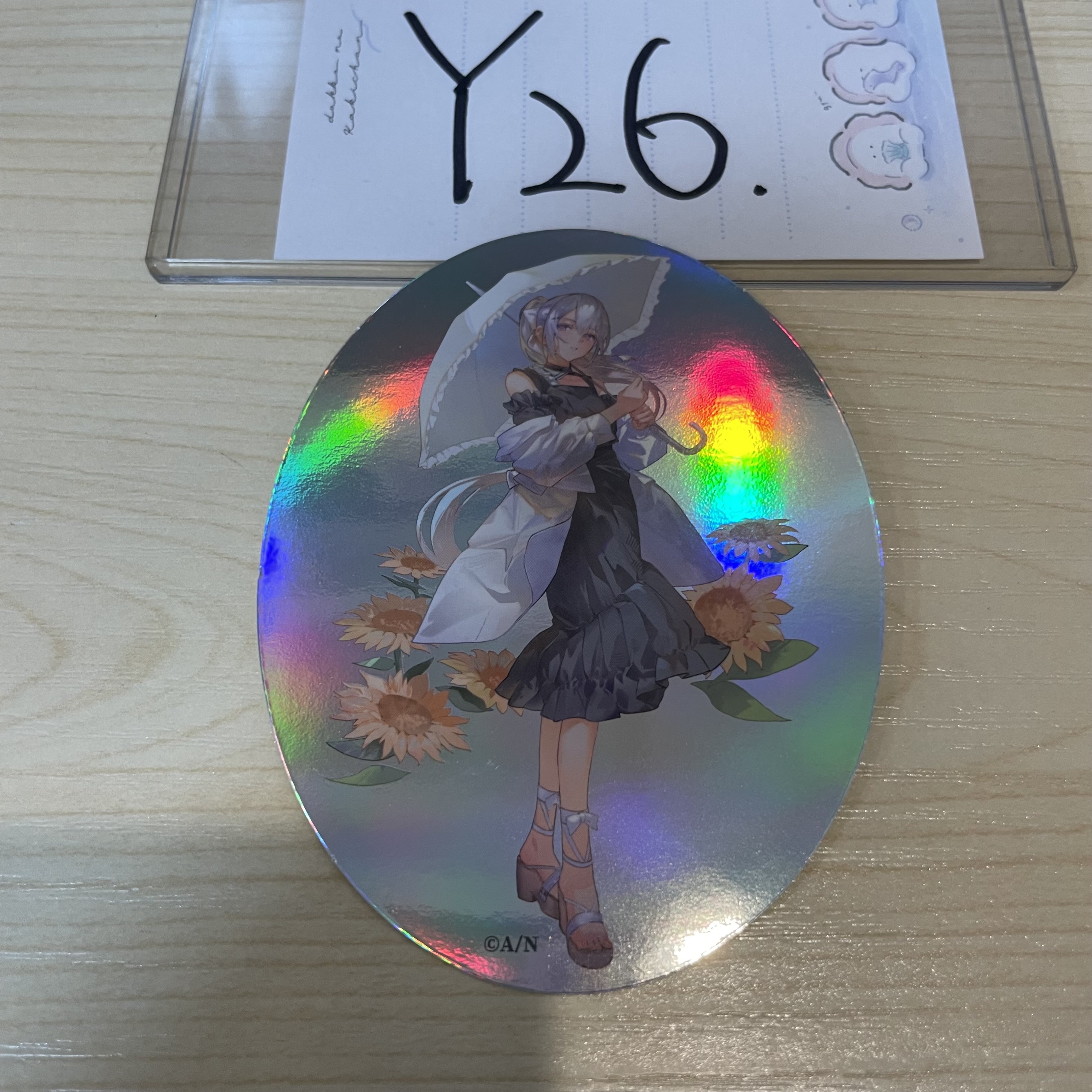 彩虹社 樋口 貼紙                                    Y26