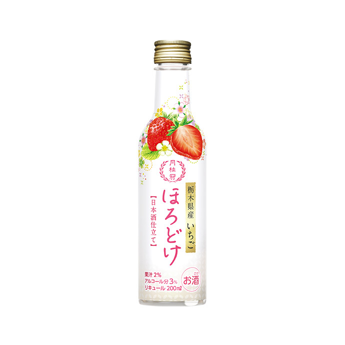 日本 月桂冠 草莓 調酒 200ml
