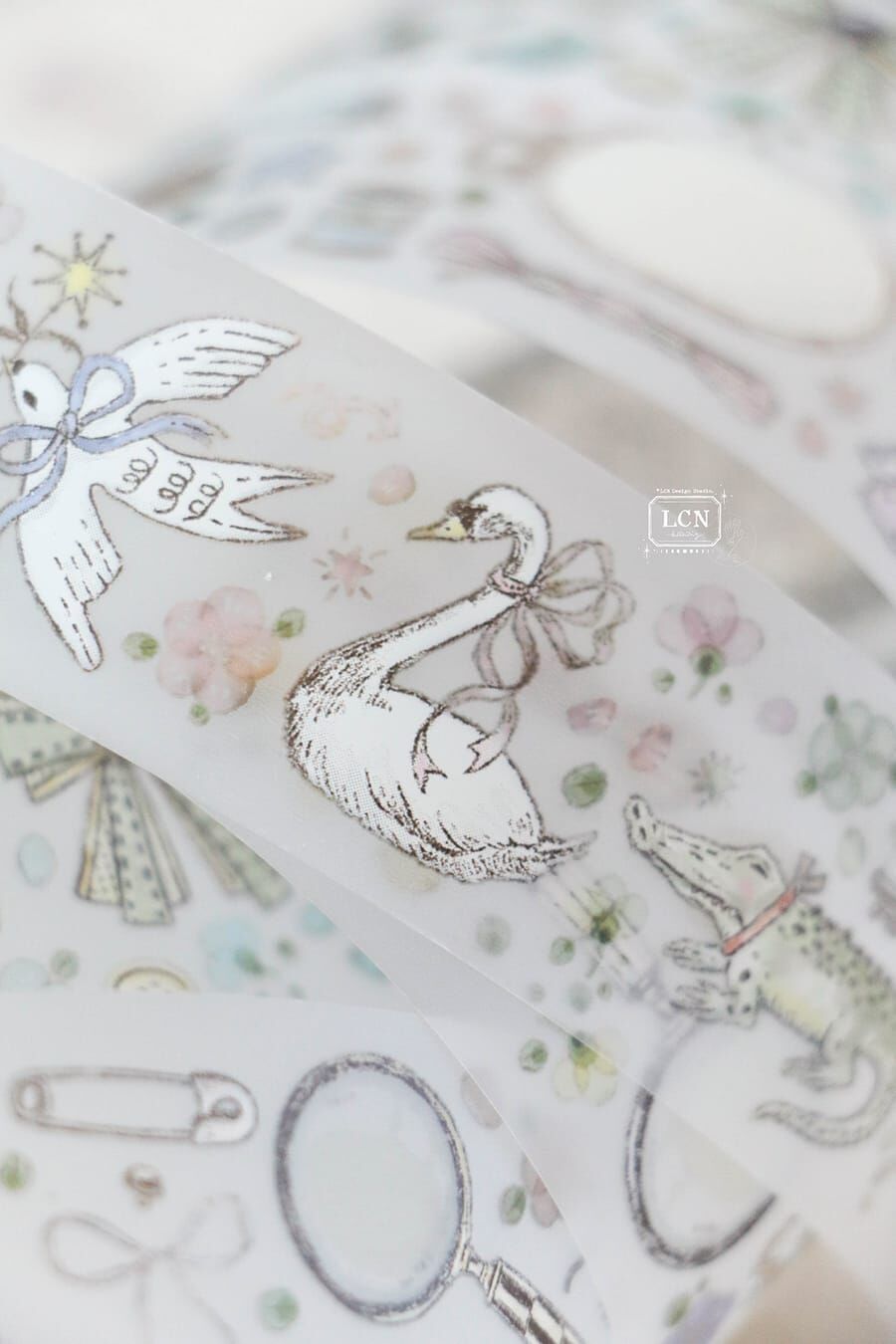 讓你會心一笑的-第二週 PET膠帶 UV印刷亮面｜吉LCN