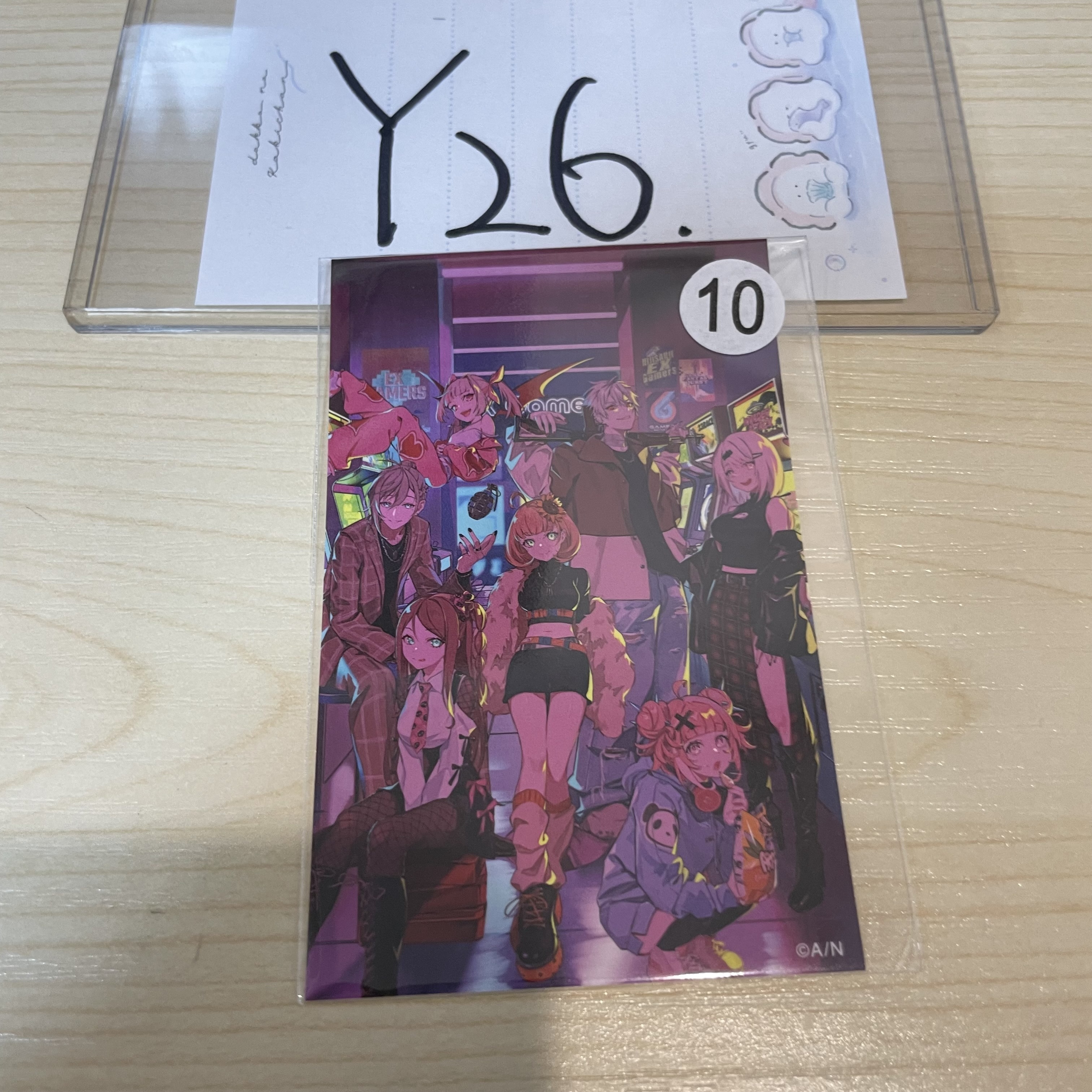 彩虹社 貼紙                                    Y26