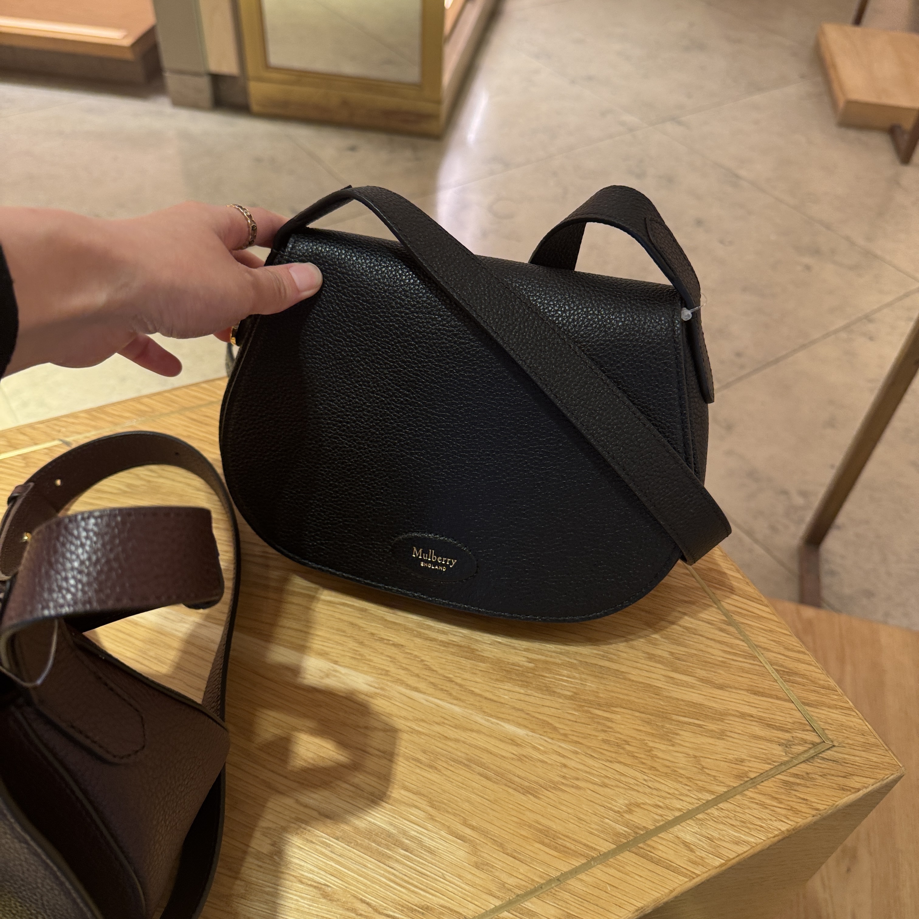 Mulberry crossbody sandle bag