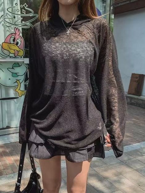 淨色連帽長袖衫 GARMENTS-037T