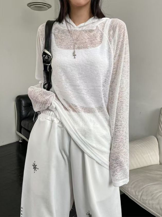 淨色連帽長袖衫 GARMENTS-037T