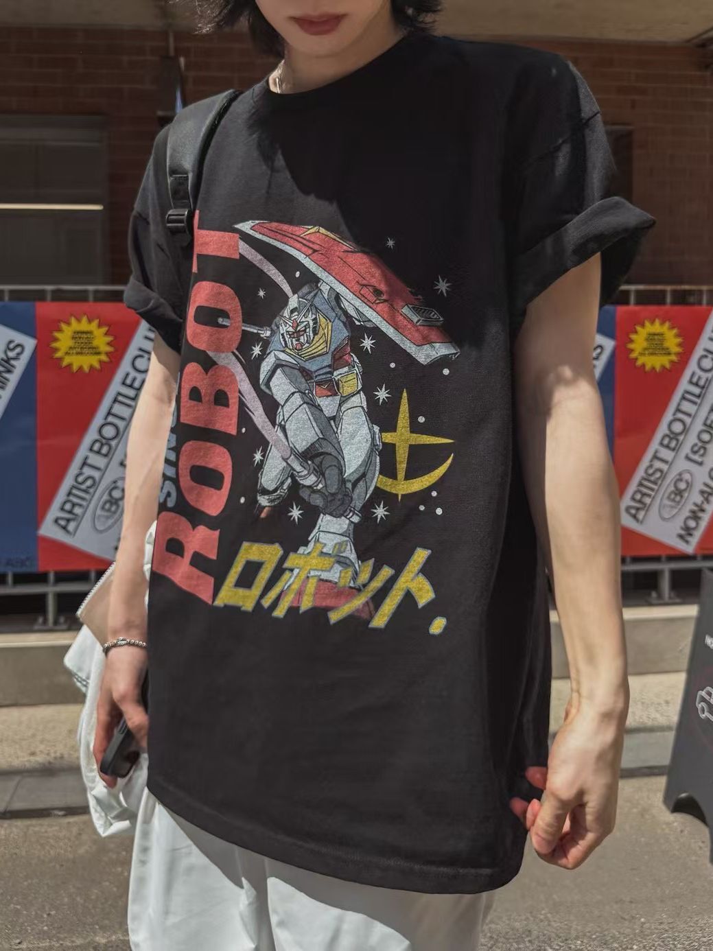 卡通圖案英文字短袖Tee GARMENTS-039T