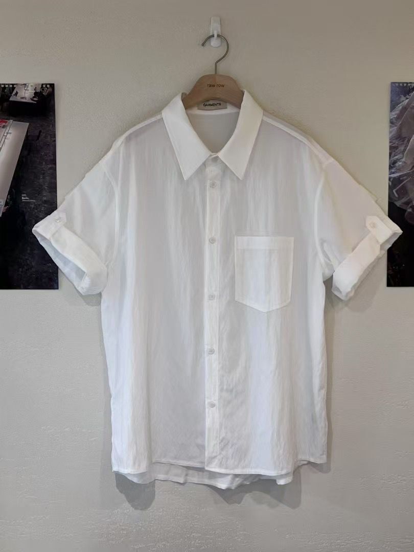 淨色短袖恤衫 GARMENTS-041S