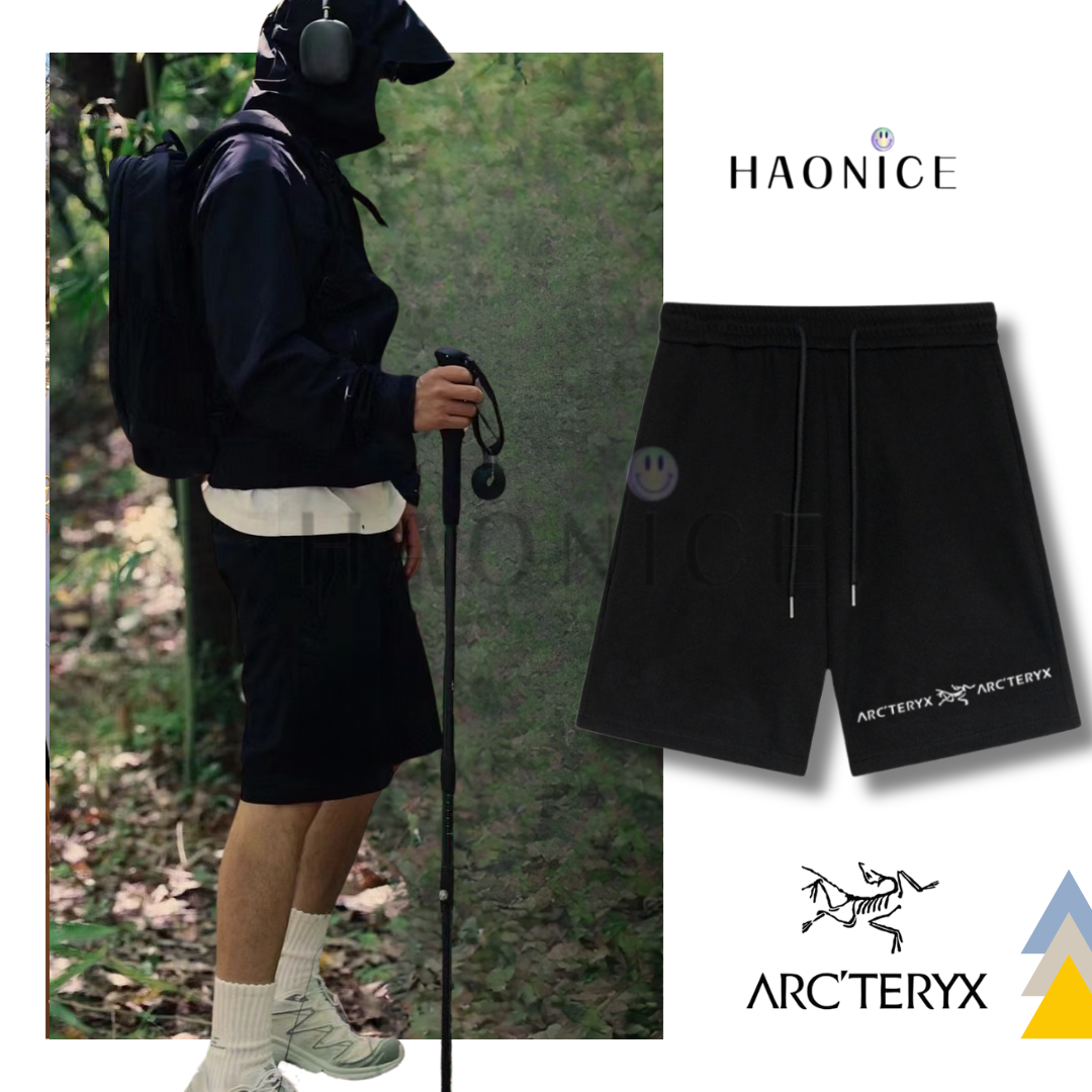 【NICE 歐美日韓代購】24SS ARC'TERYX始祖鳥 新款🔥經典logo圖樣短褲 運動褲 休閒褲 棉褲