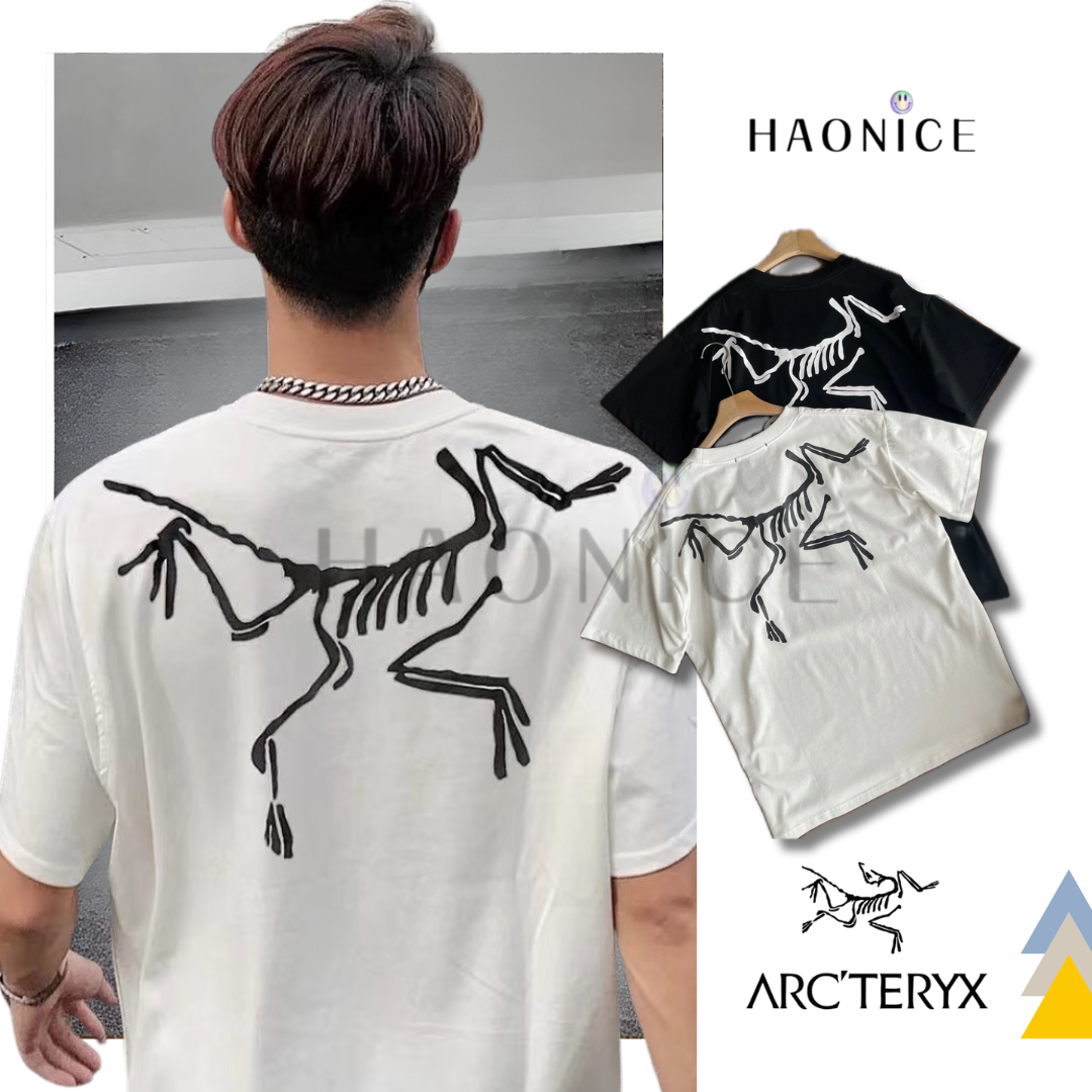 【HAO NICE 】加拿大🇨🇦品牌 上海經銷商ARCTERYX 始祖鳥 25SS 春夏新款 背後經典大LOGO 百搭款 短T🔥