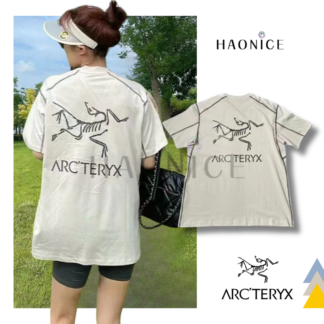 【HAO NICE 】加拿大🇨🇦品牌 上海經銷商ARCTERYX 始祖鳥 25SS 春夏新款 經典基本款 前後小鳥LOGO 百搭短T🔥