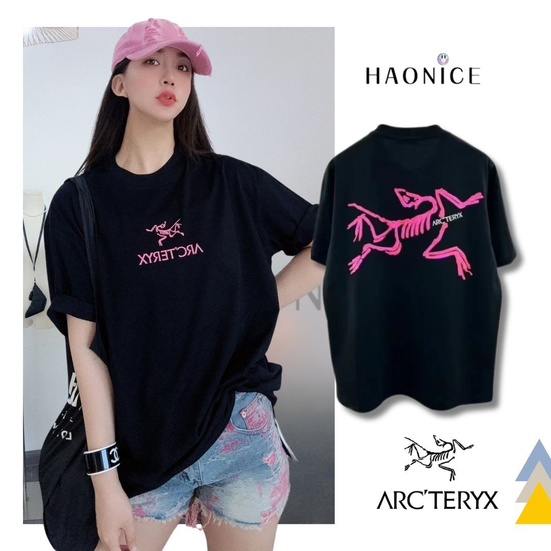 【HAO NICE 】加拿大🇨🇦品牌 上海經銷商ARCTERYX 始祖鳥 25SS 春夏新款 經典小鳥背後大LOGO 簡約百搭款 短T❤️