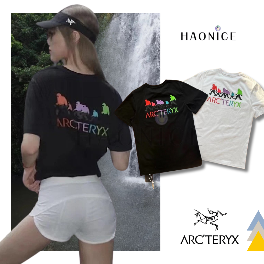 【HAO NICE 】加拿大🇨🇦品牌 上海經銷商ARCTERYX 始祖鳥 25SS 春夏新款 後背經典大腳怪LOGO 百搭款短T🔥