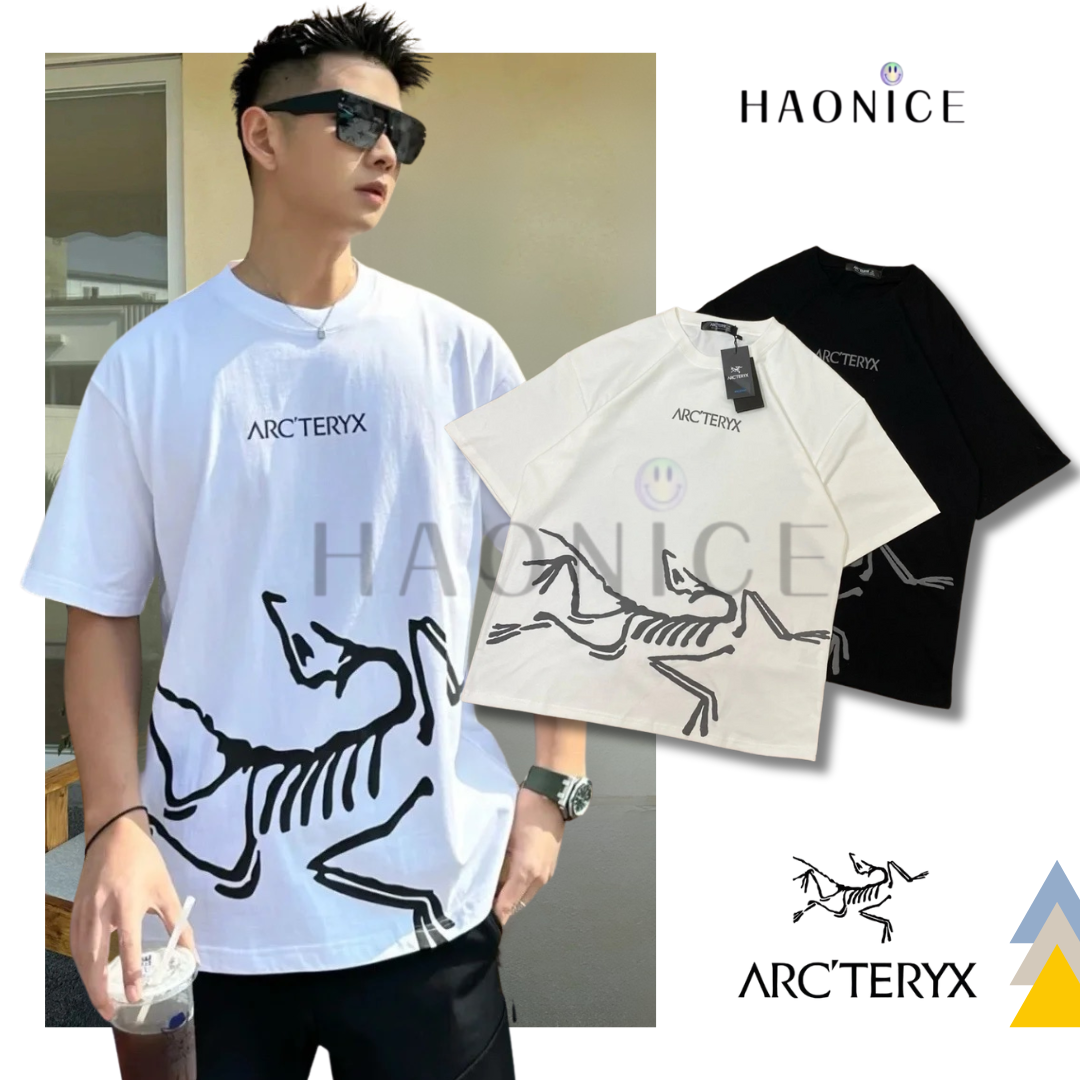 【HAO NICE 】加拿大🇨🇦品牌 上海經銷商ARCTERYX 始祖鳥 25SS 春夏新款 經典小鳥大LOGO 素色百搭款短T🔥