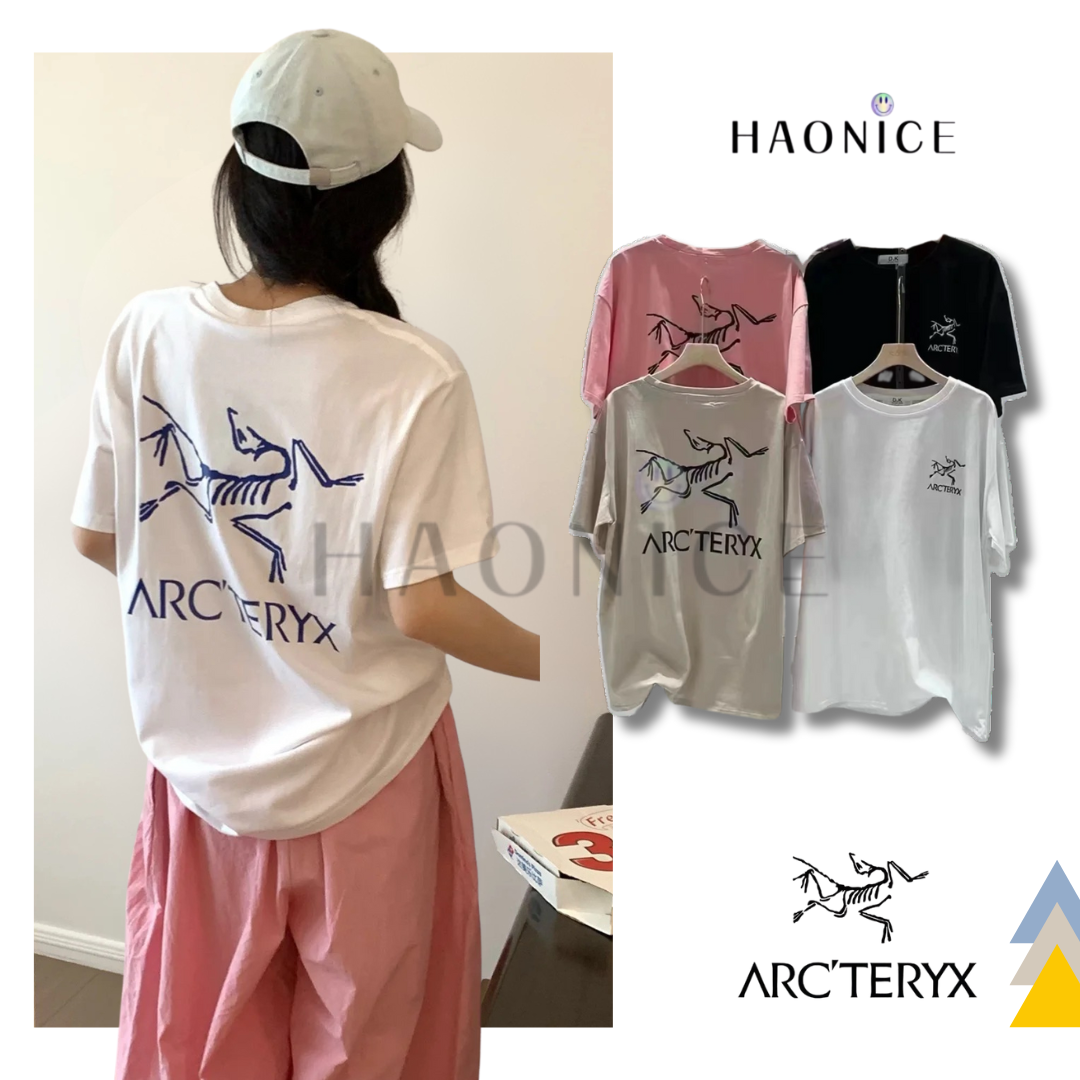 【HAO NICE 】加拿大🇨🇦品牌 上海經銷商ARCTERYX 始祖鳥 25SS 春夏新款 前後經典小鳥LOGO 特殊色百搭款 短T🔥