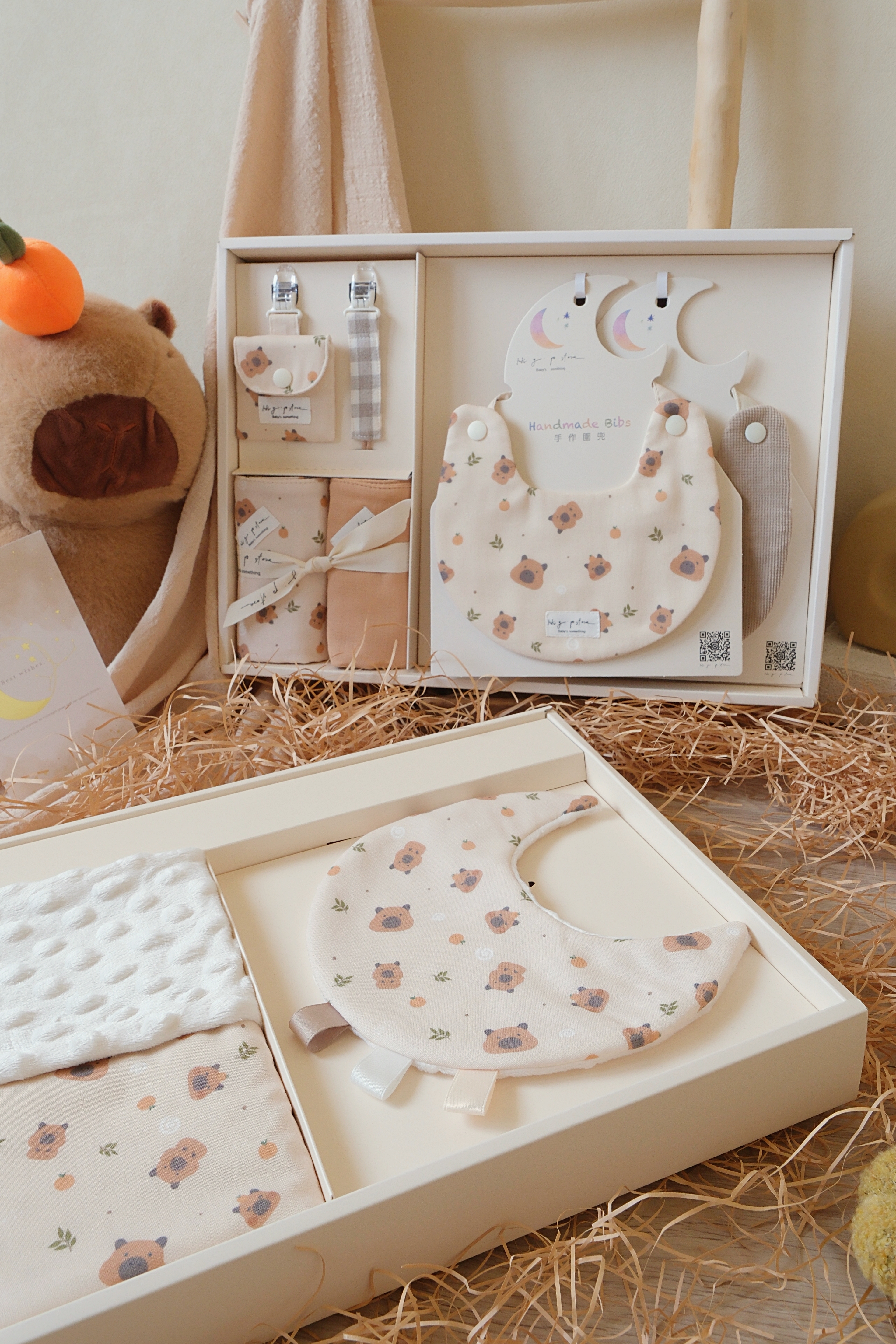 Hi Y.P store-彌月禮盒新生推薦組-獨家設計-卡皮巴拉