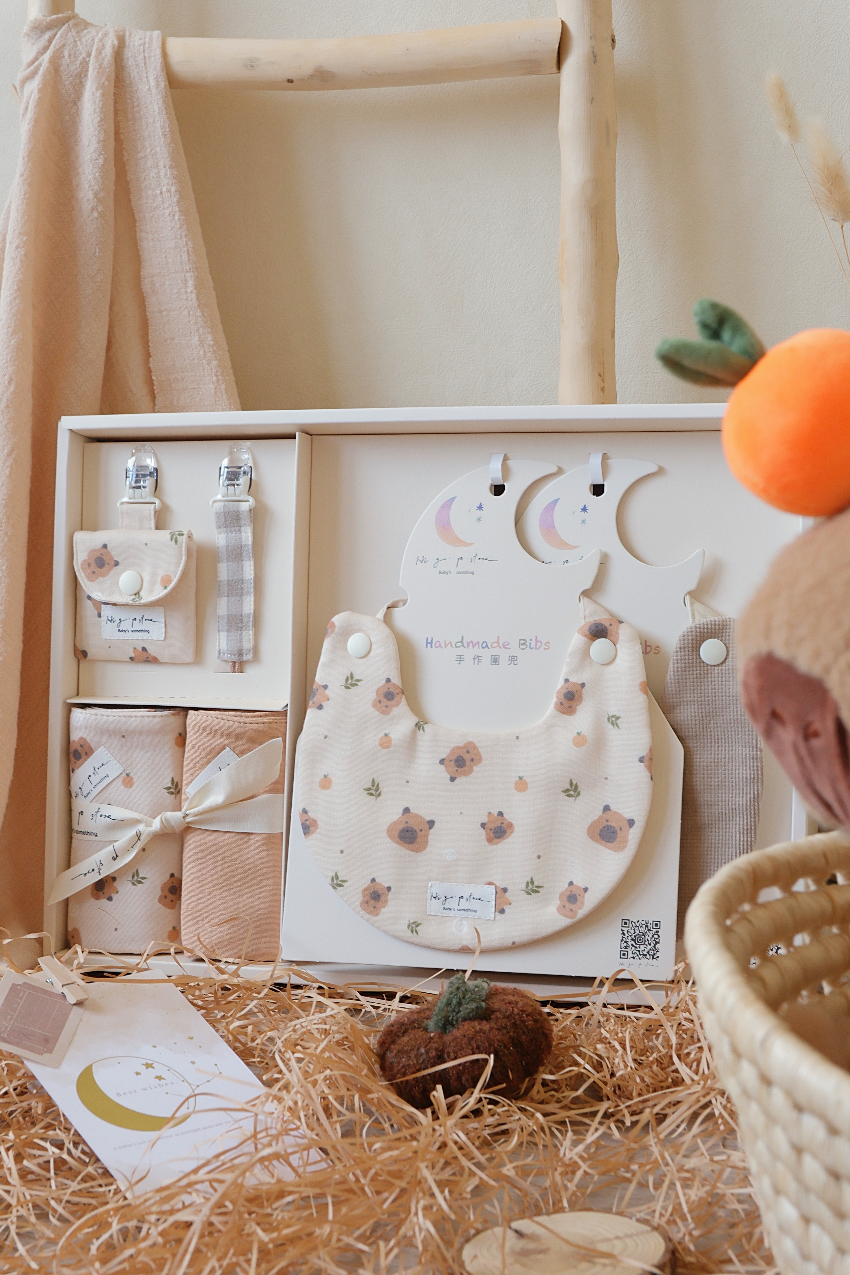 Hi Y.P store-彌月禮盒新生推薦組-獨家設計-卡皮巴拉