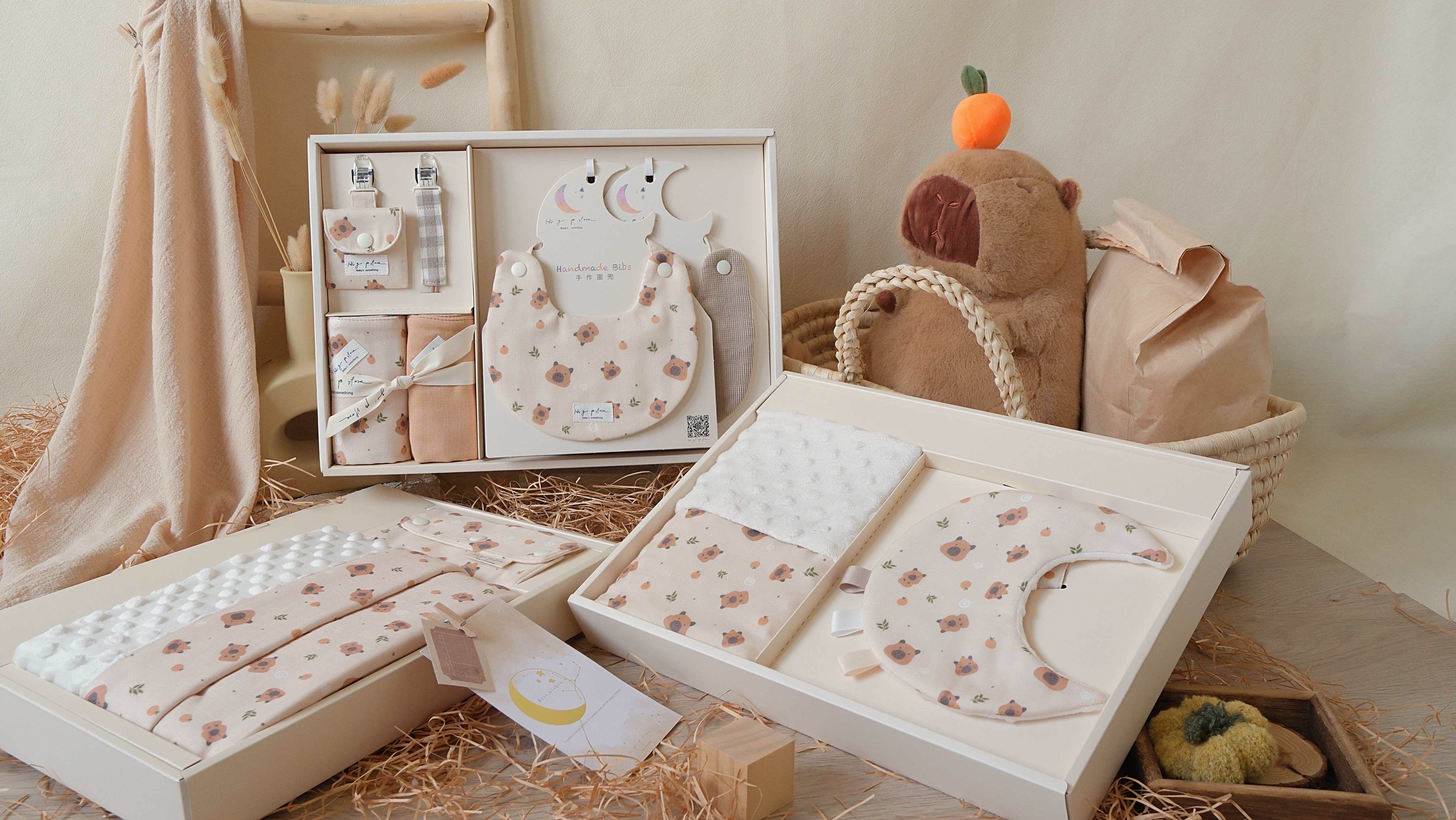 Hi Y.P store-彌月禮盒澎湃組-獨家設計-卡皮巴拉