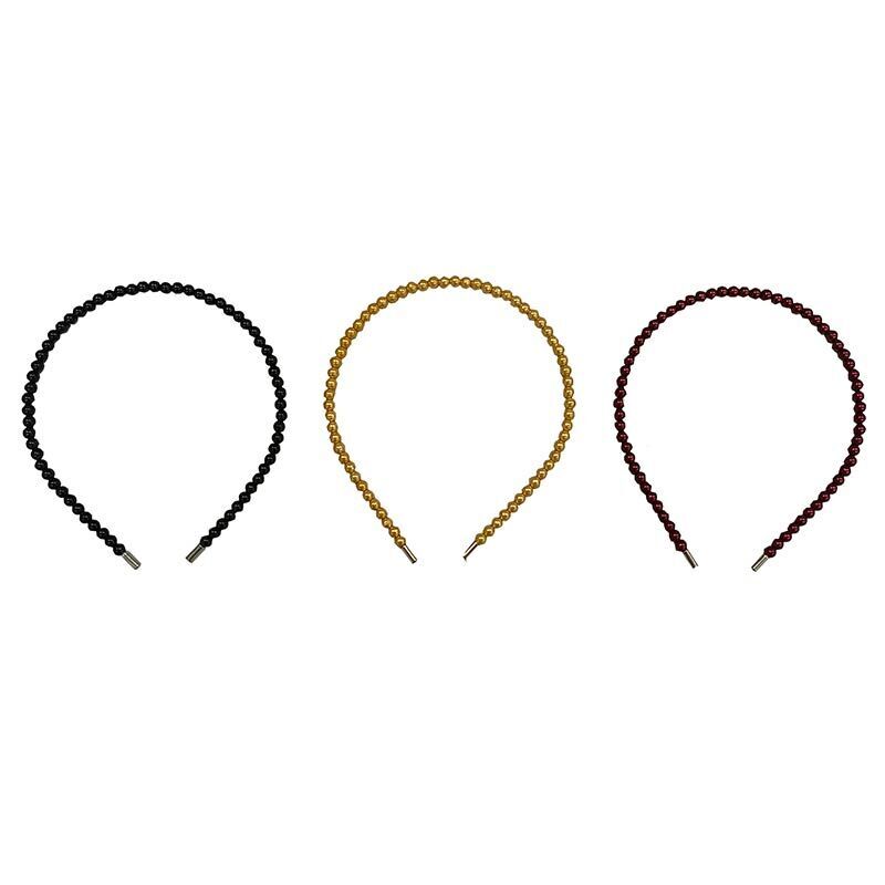 髮箍/仿珍珠彩色