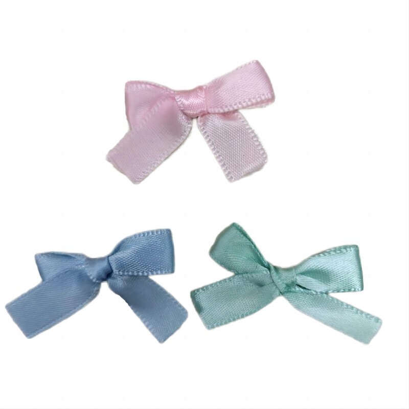 髮夾/緞帶 彩色 3入