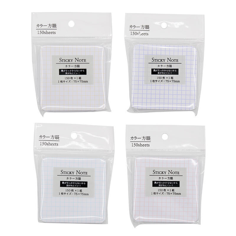 圓角便利貼/彩色方格