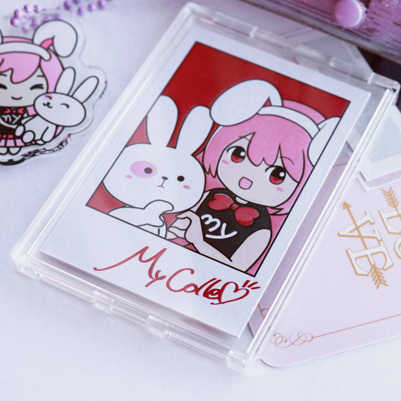 推活照片專用壓克力裝飾立板/6.6×0.6×9.7cm