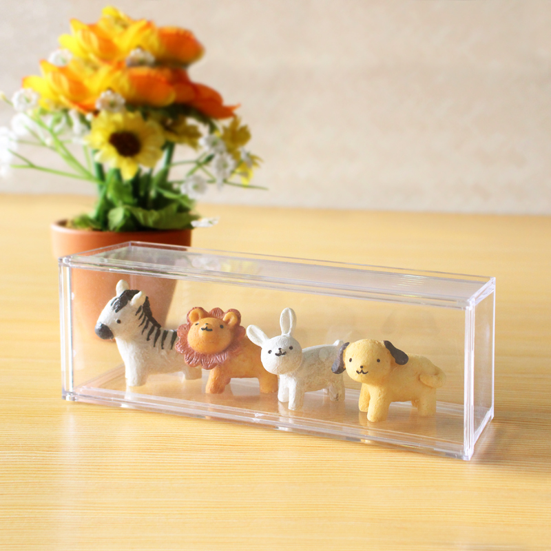 側開式小物展示盒/長型 4.6×6×17.5cm