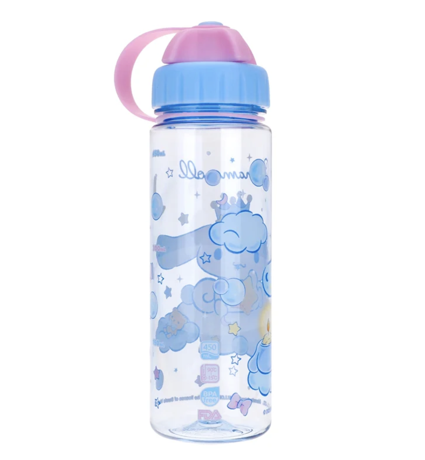 Cinnamoroll 450ml BPA Free 膠水樽 2開口設計 9-5961-51