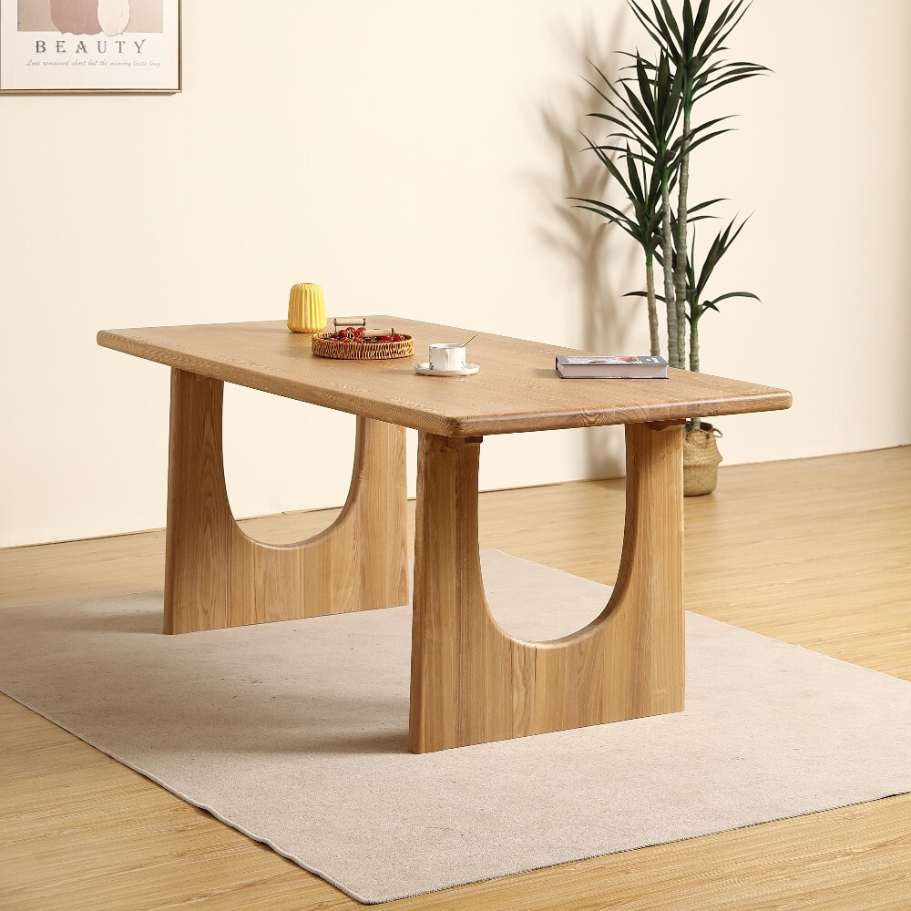 〖特惠款〗磁鐵實木長桌 FP-0016