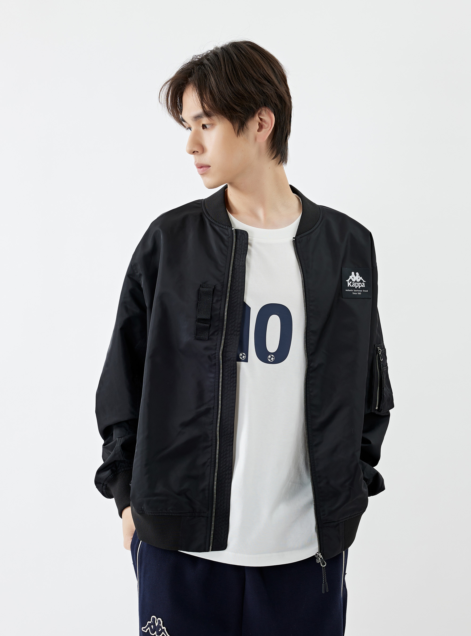 男女適穿 運動休閒飛行夾克