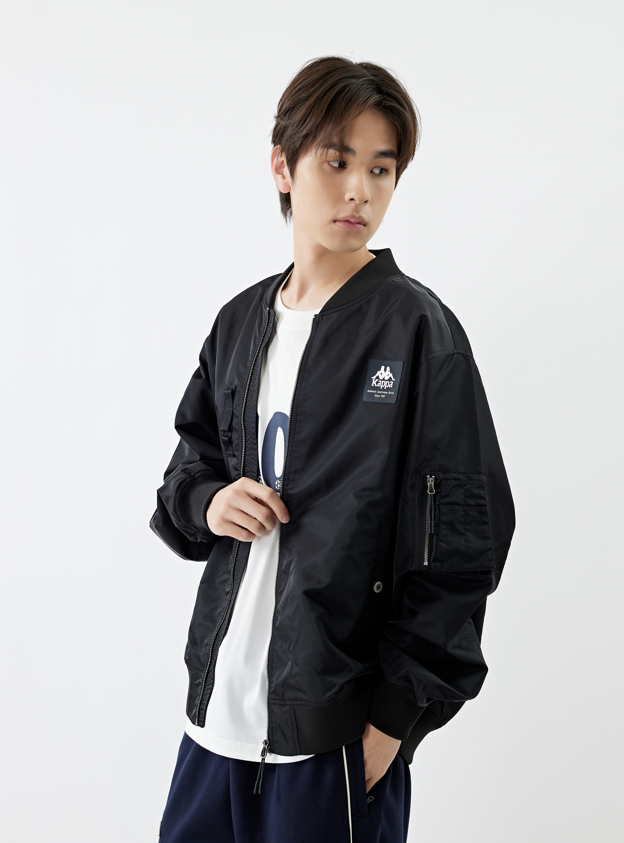 男女適穿 運動休閒飛行夾克