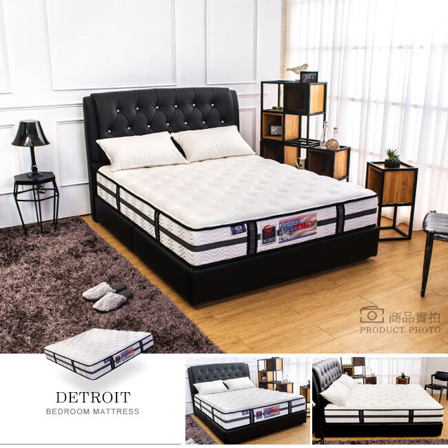 美國名床BIA-Detroit 獨立筒床墊