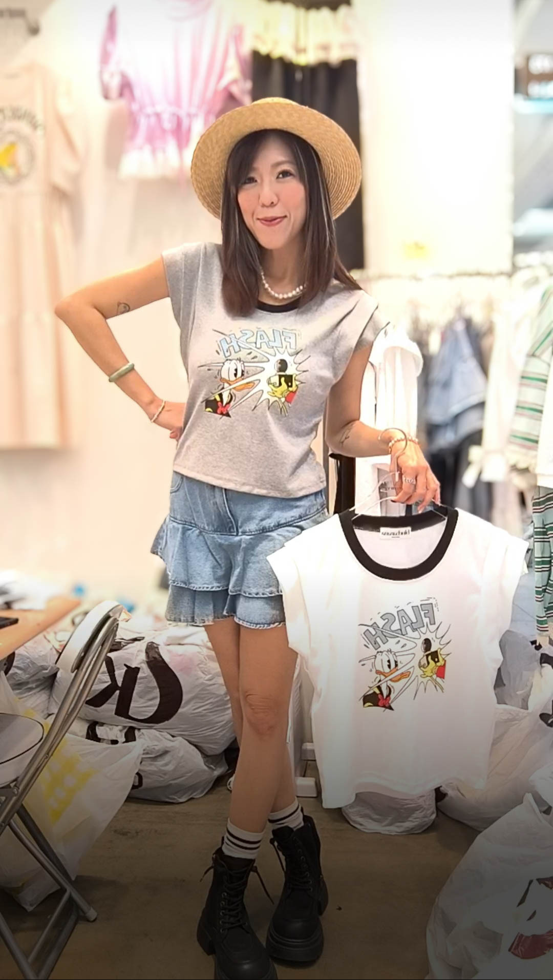 PM_K3050  ▶️唐老鴨T 👉B:104cm L:53cm👈
