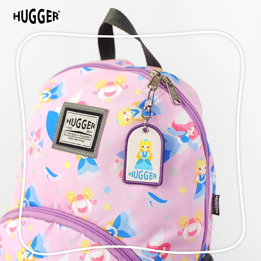 HUGGER電繡鑰匙圈 背包吊飾