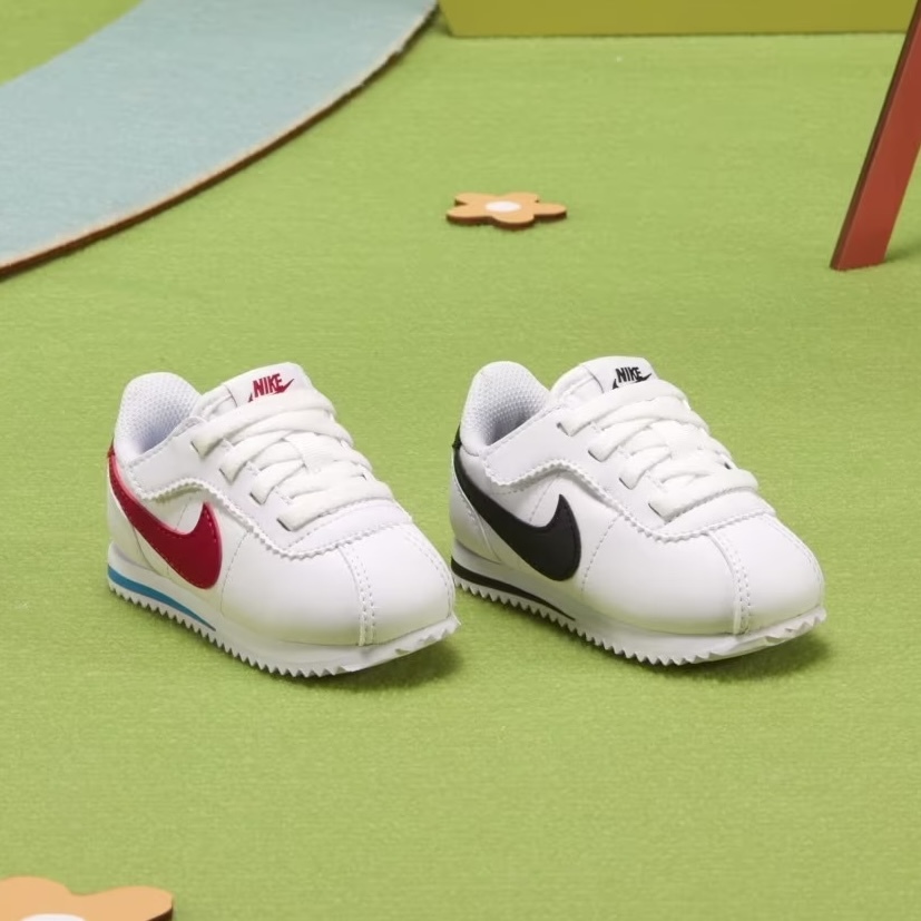 Nike cortez 側魔鬼氈寶寶阿甘鞋