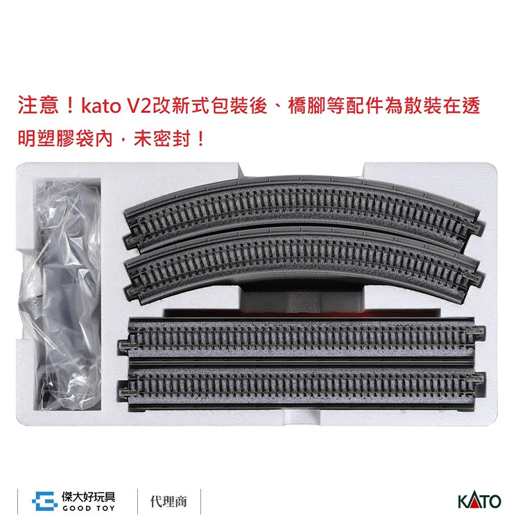 KATO 20-861 軌道組 V2 立體交叉線路組