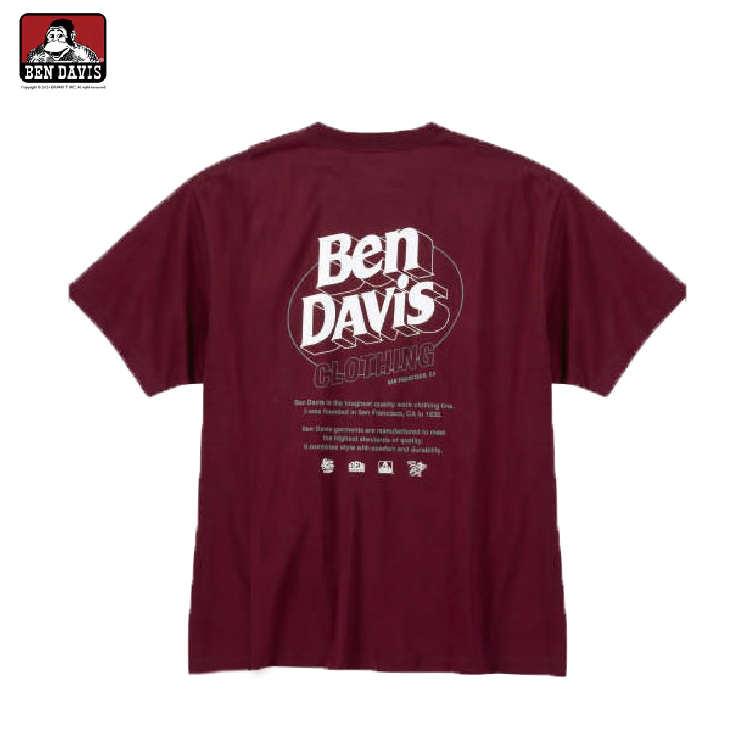 【 BEN DAVIS | 80年設計英文字短TEE - 3色 】