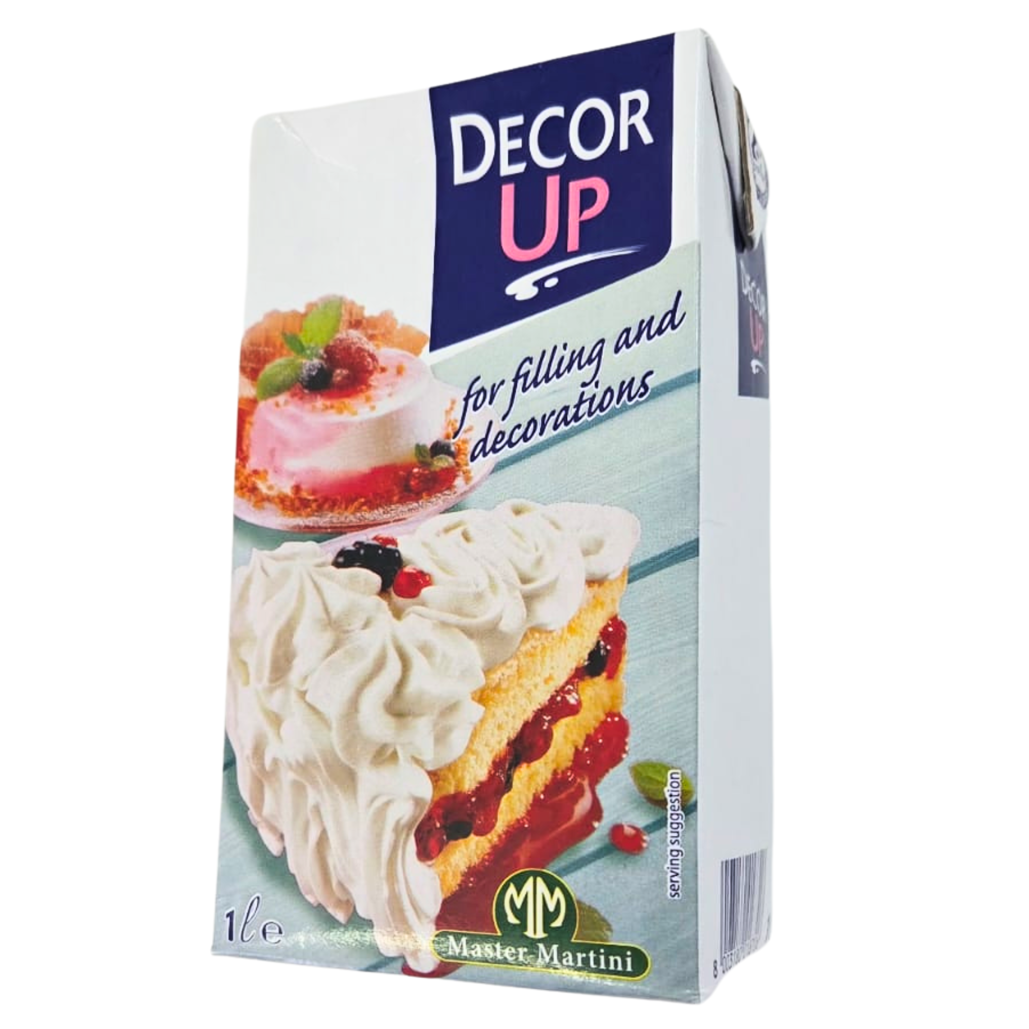 Decor Up Master Martini 植脂甜忌廉 1公升/盒