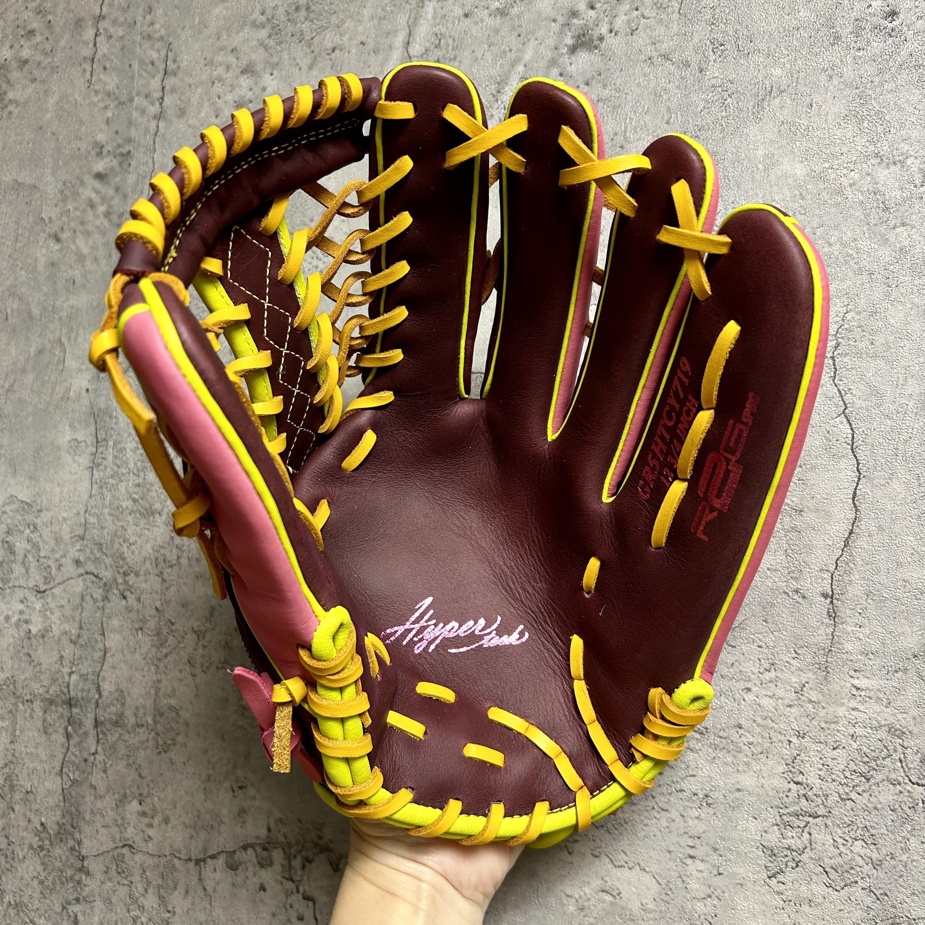 Rawlings 軟式 外野手用 HYPER TECH COLOR SYNC GR5FHTCY719