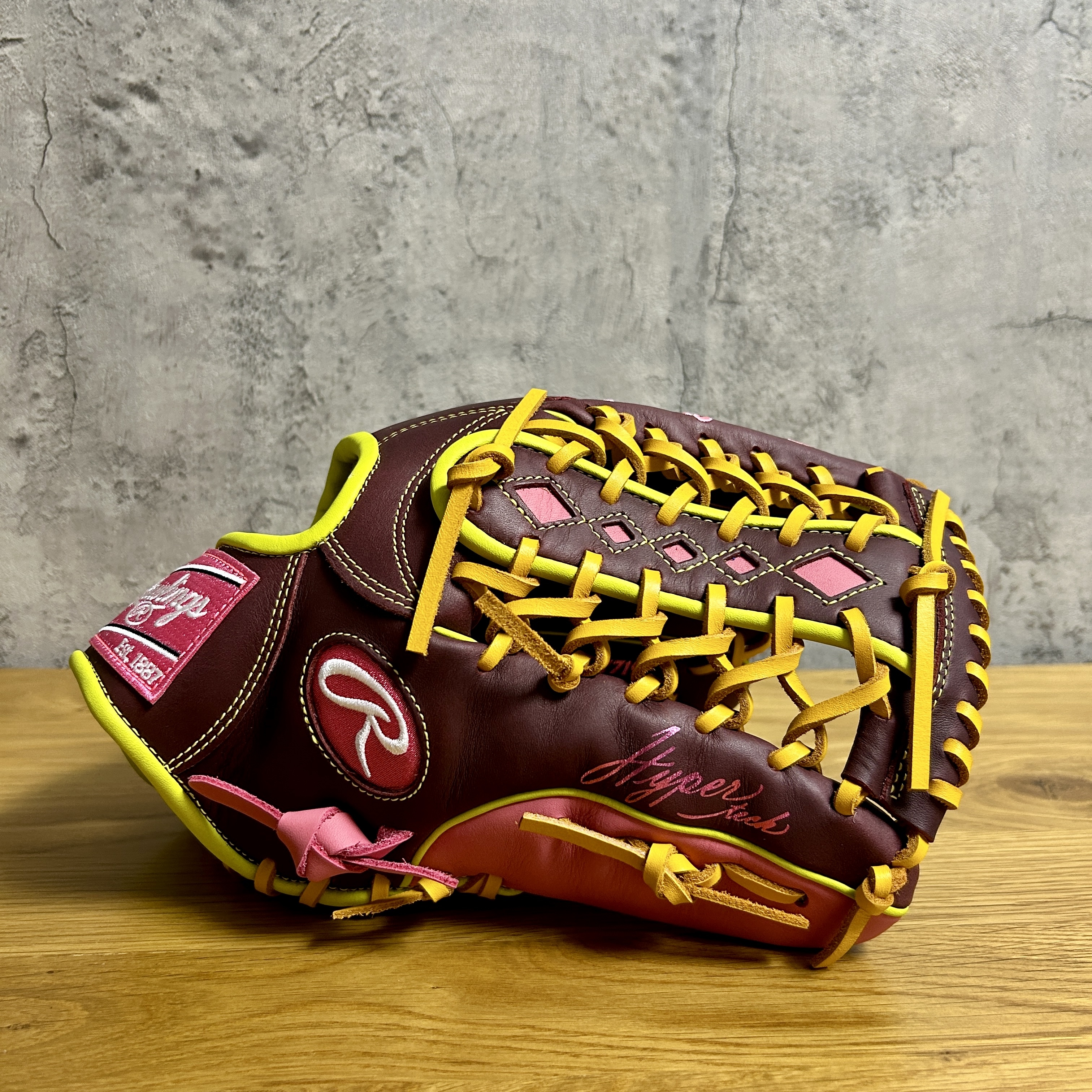 Rawlings軟式用限定カラー Rawlings 軟式外野手用HYPER TECH COLOR SYNC GR5FHTCY719