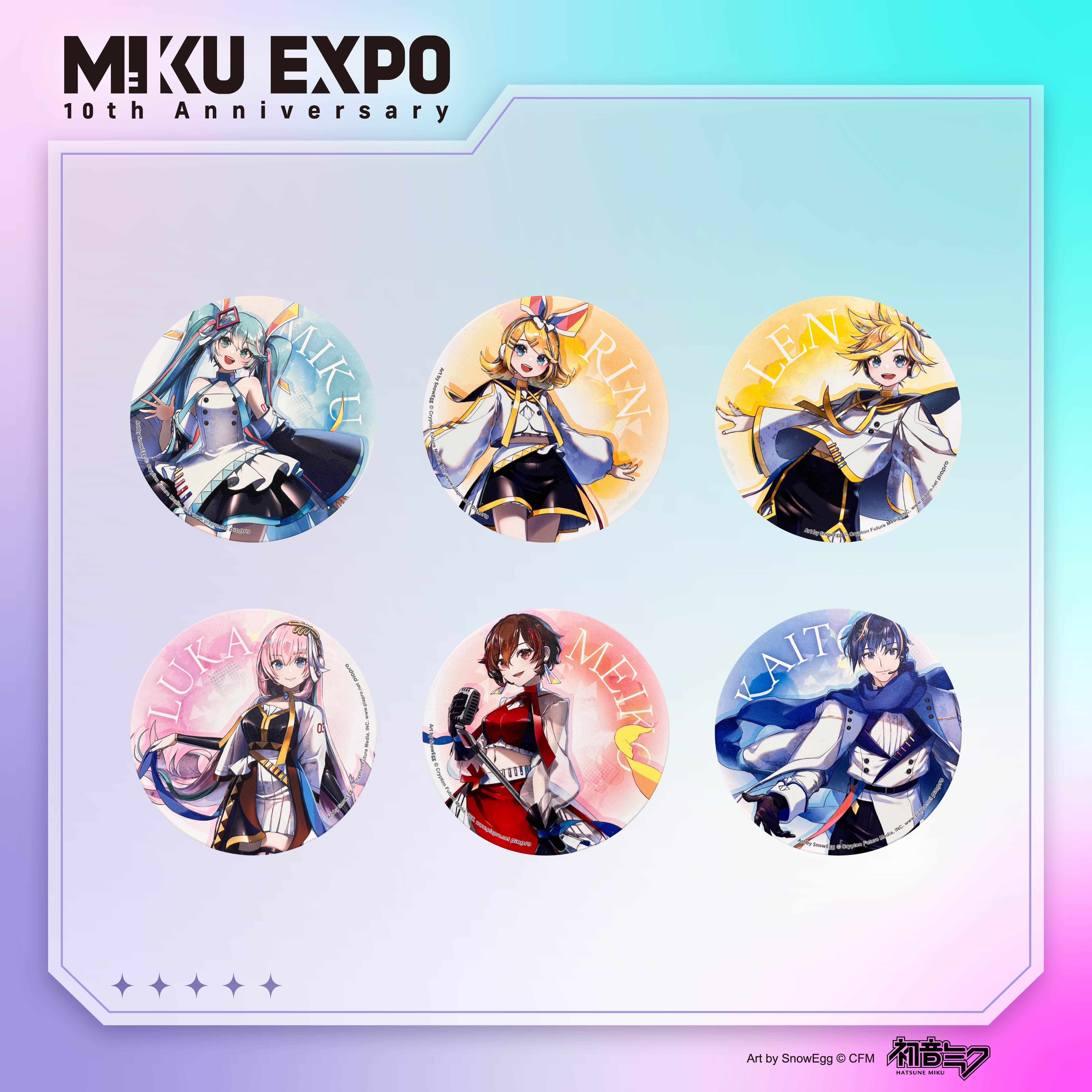 HATSUNE MIKU EXPO 10th-未来音律-陶瓷杯墊-MIKU