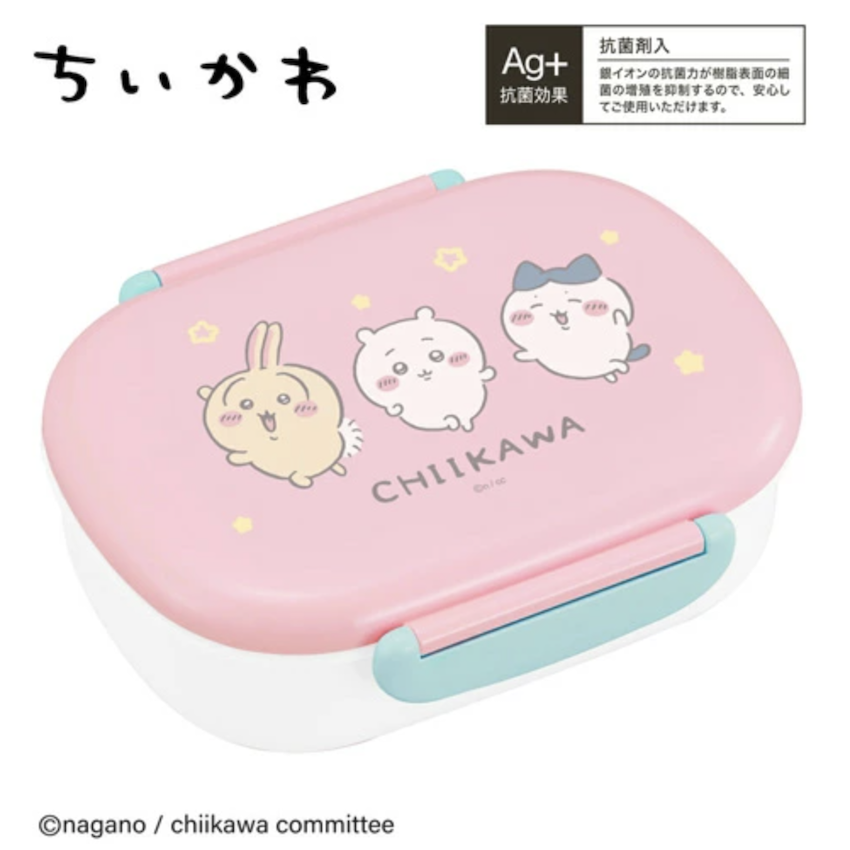 日本製 Chiikawa 銀離子抗菌圓角餐盒