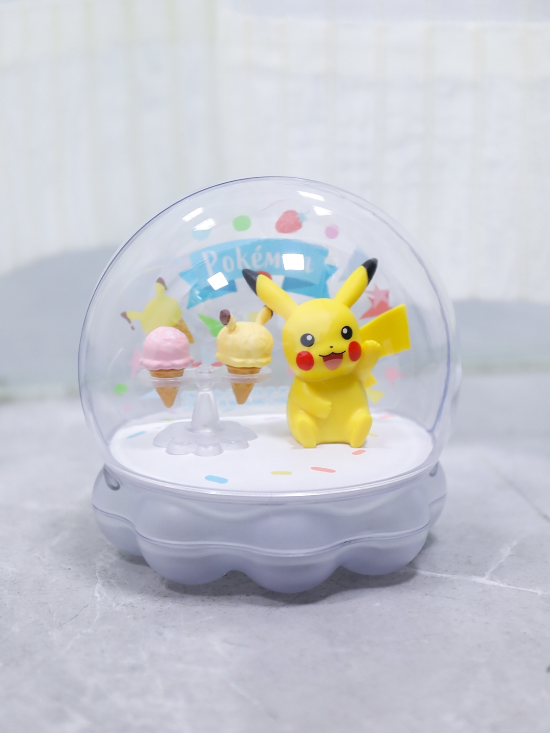 寶可夢甜點水晶球系列 - 坐姿 皮卡丘