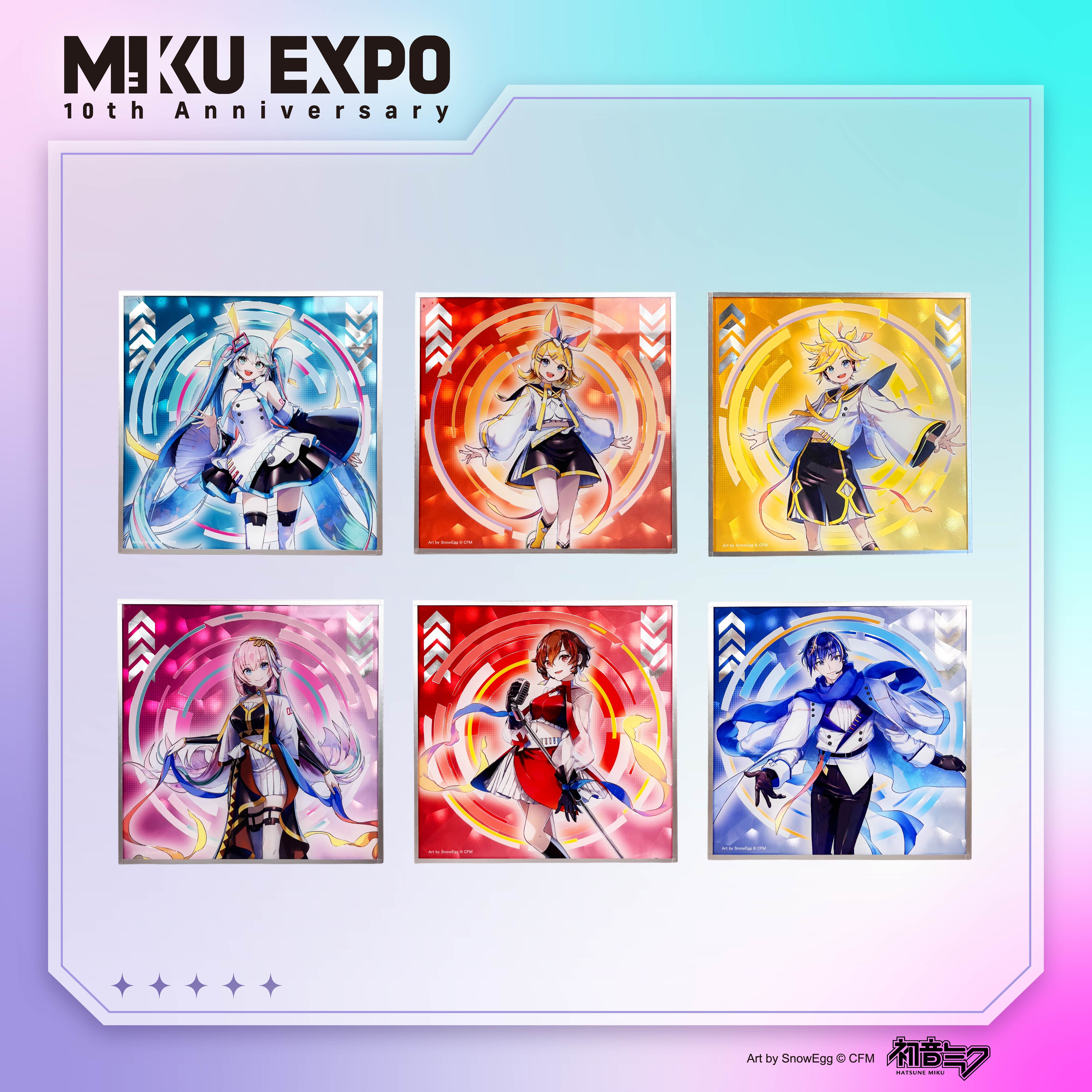 HATSUNE MIKU EXPO 10th-未来音律-壓克力色紙-RIN