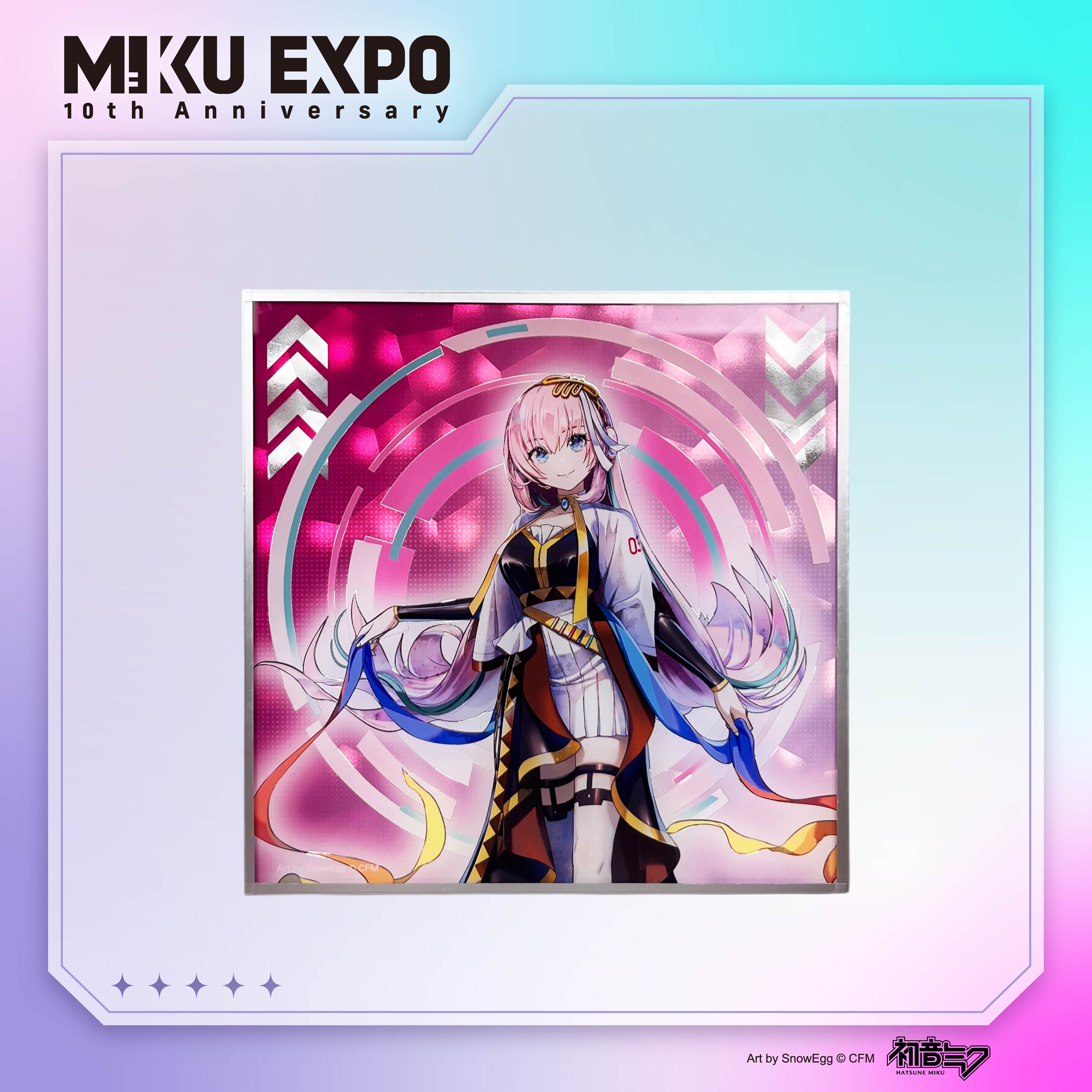 HATSUNE MIKU EXPO 10th-未来音律-壓克力色紙-LUKA