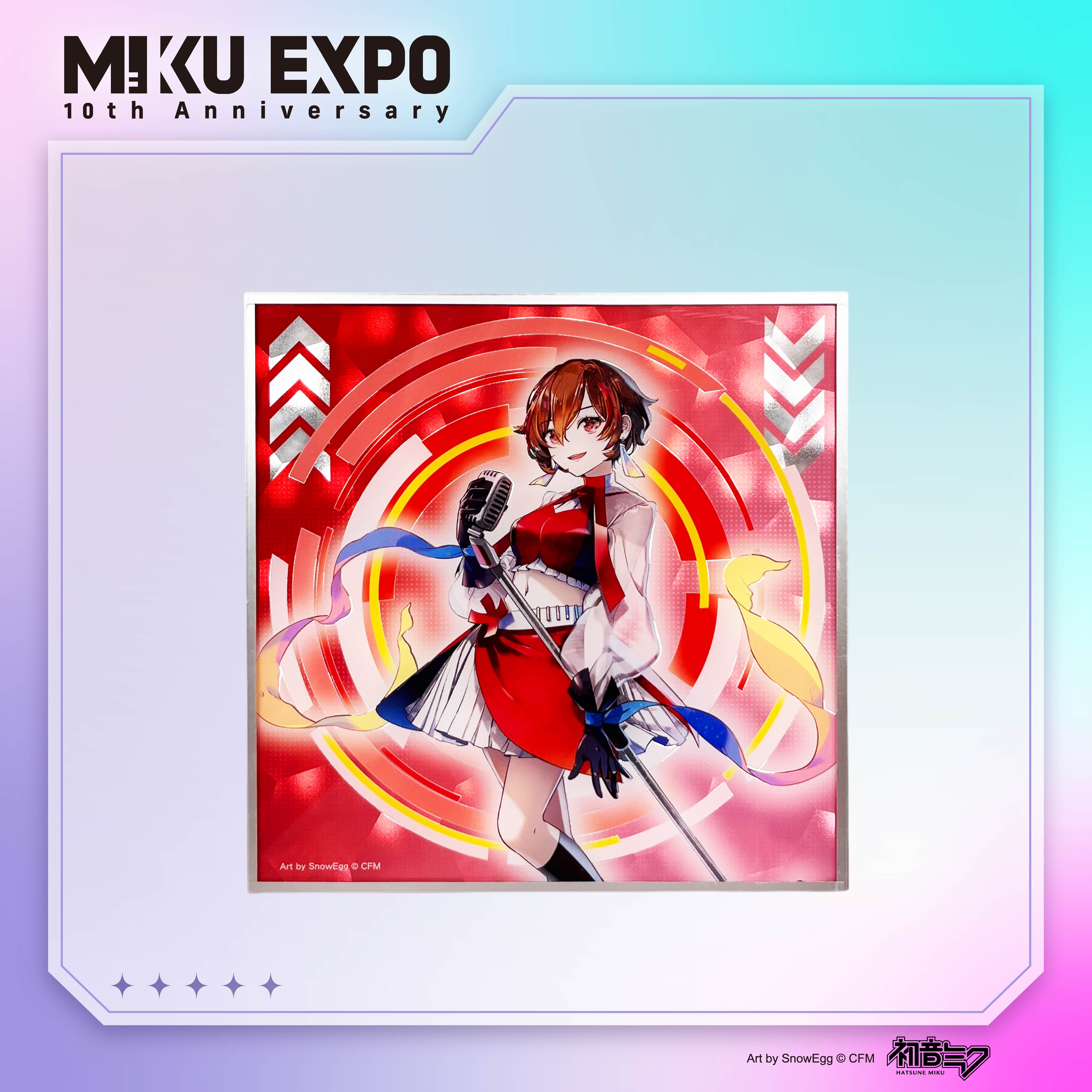 HATSUNE MIKU EXPO 10th-未来音律-壓克力色紙-MEIKO