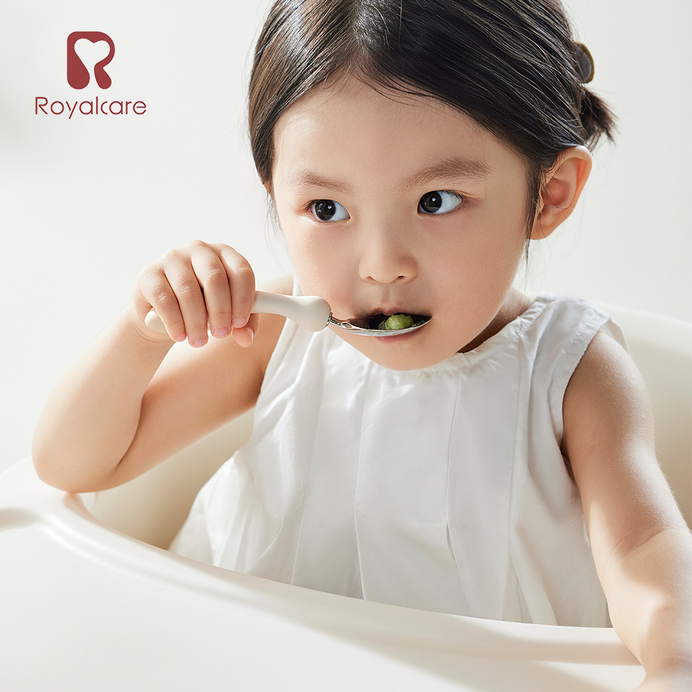 【Royalcare】嬰幼副食品器具 不鏽鋼匙叉組合  (附收納盒) (一歲以上)