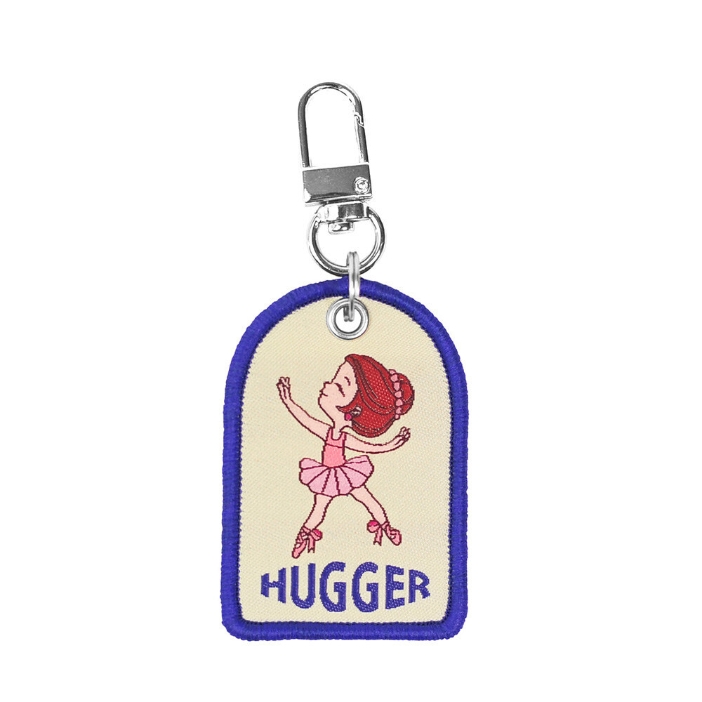 Embroider Keychain , Ballet