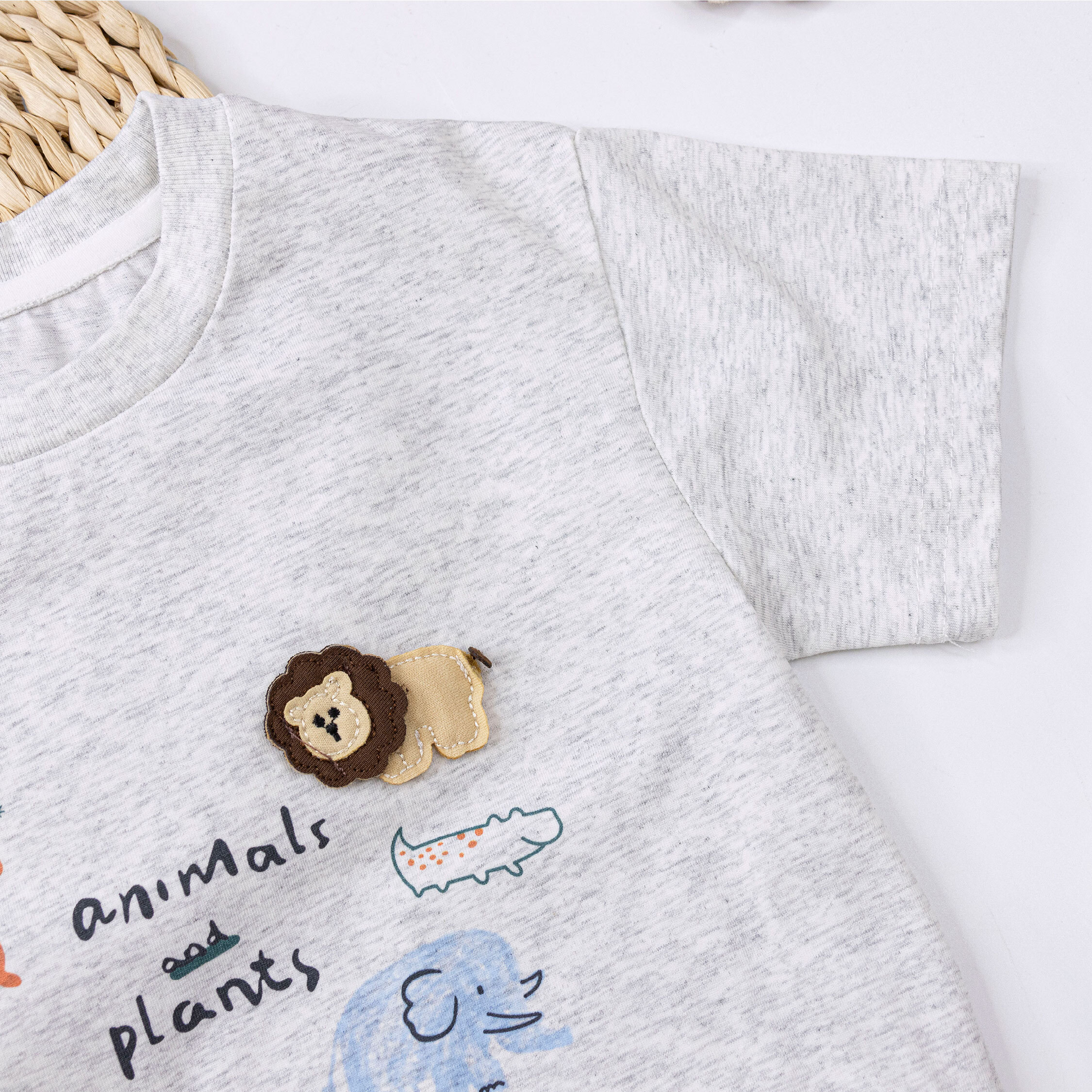 非洲叢林動物立體造型上衣 (H50491)