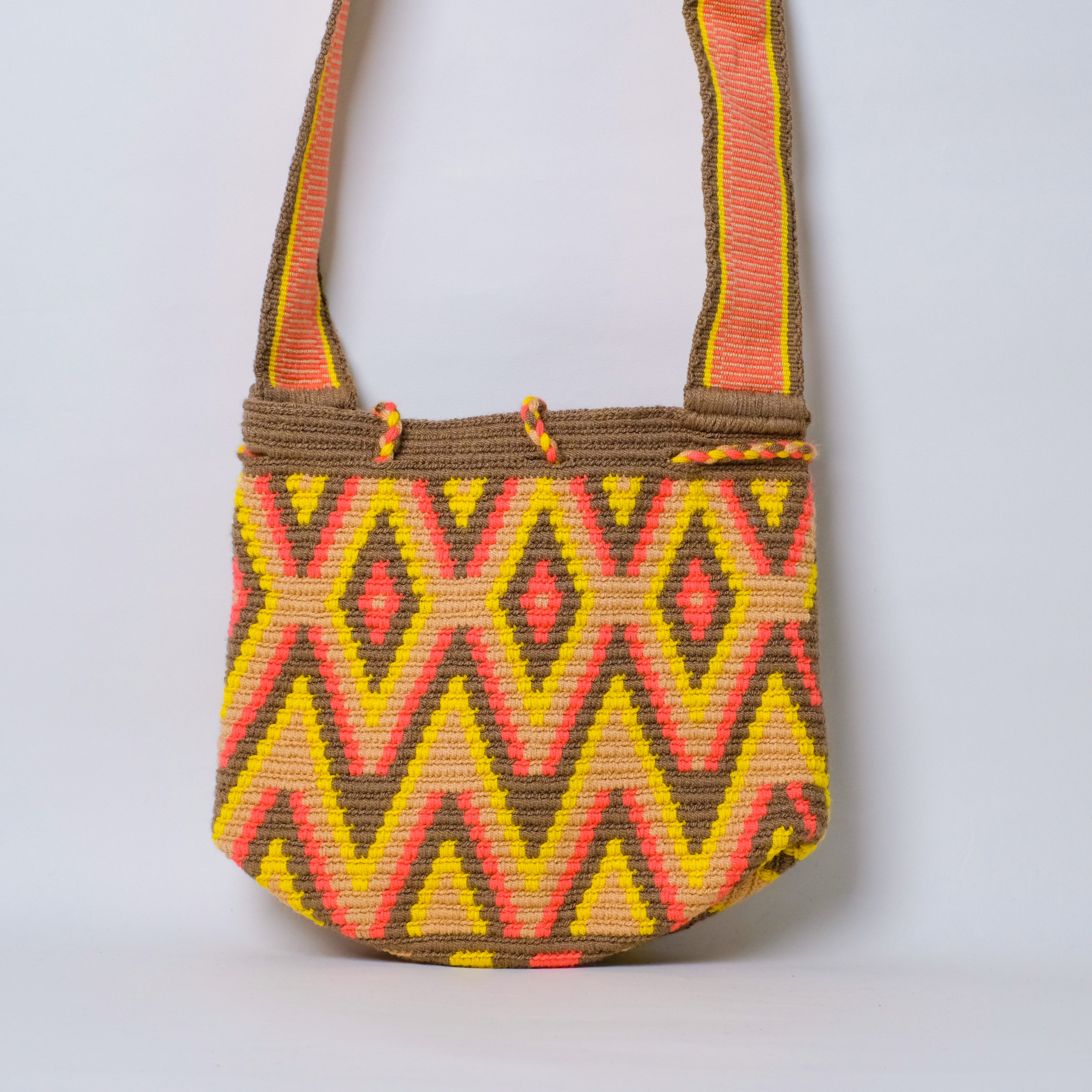 瓦尤編織包｜Capillas  - 中  A41｜哥倫比亞