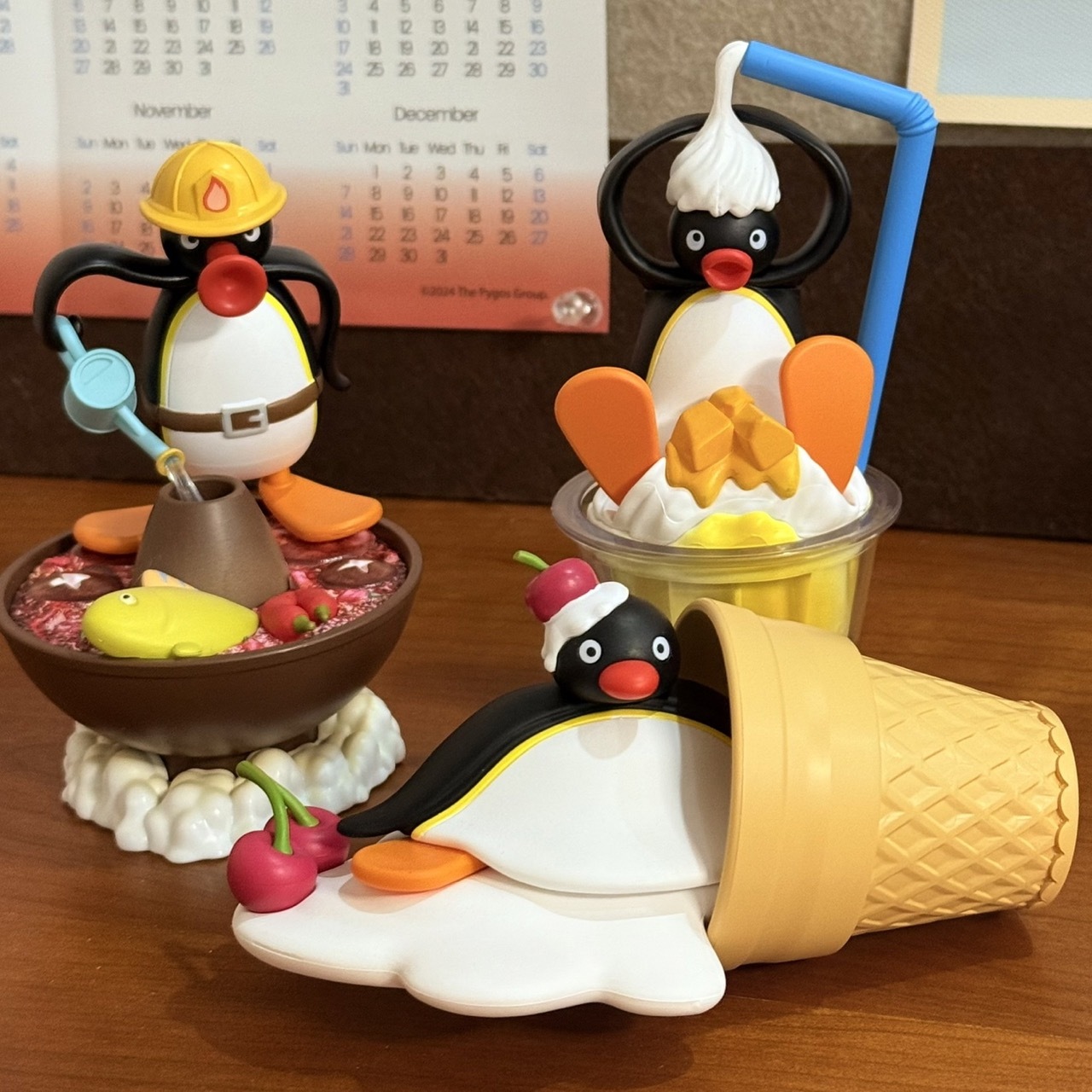 PINGU 企鵝家族 正版授權 貪吃的小鵝系列 盲蛋 公仔 擺飾 / 預購
