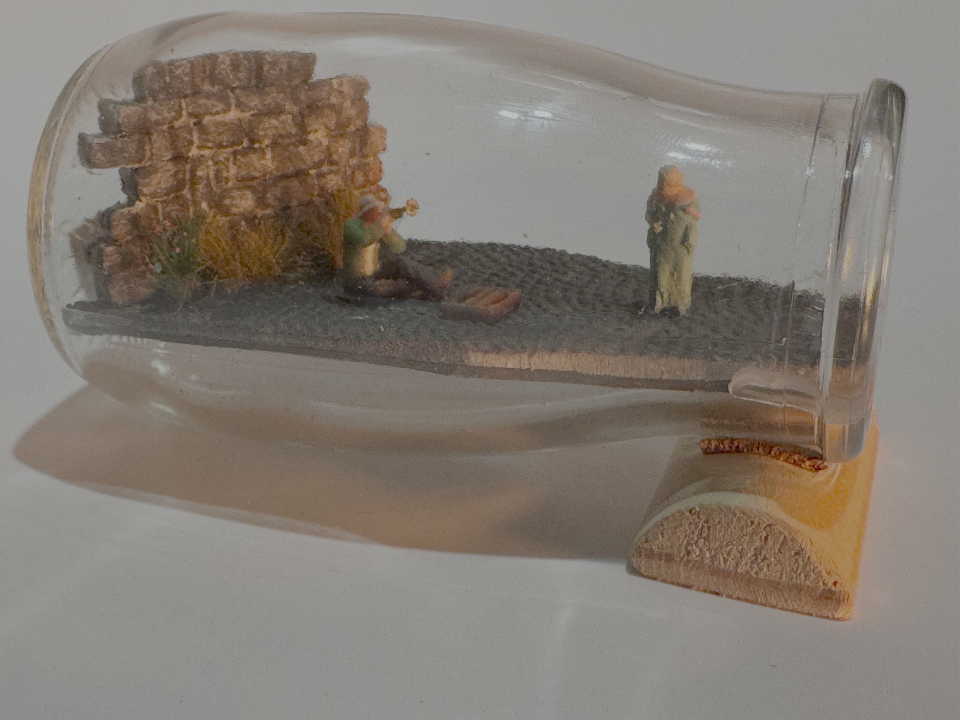 迷你景 HO規 古城小號